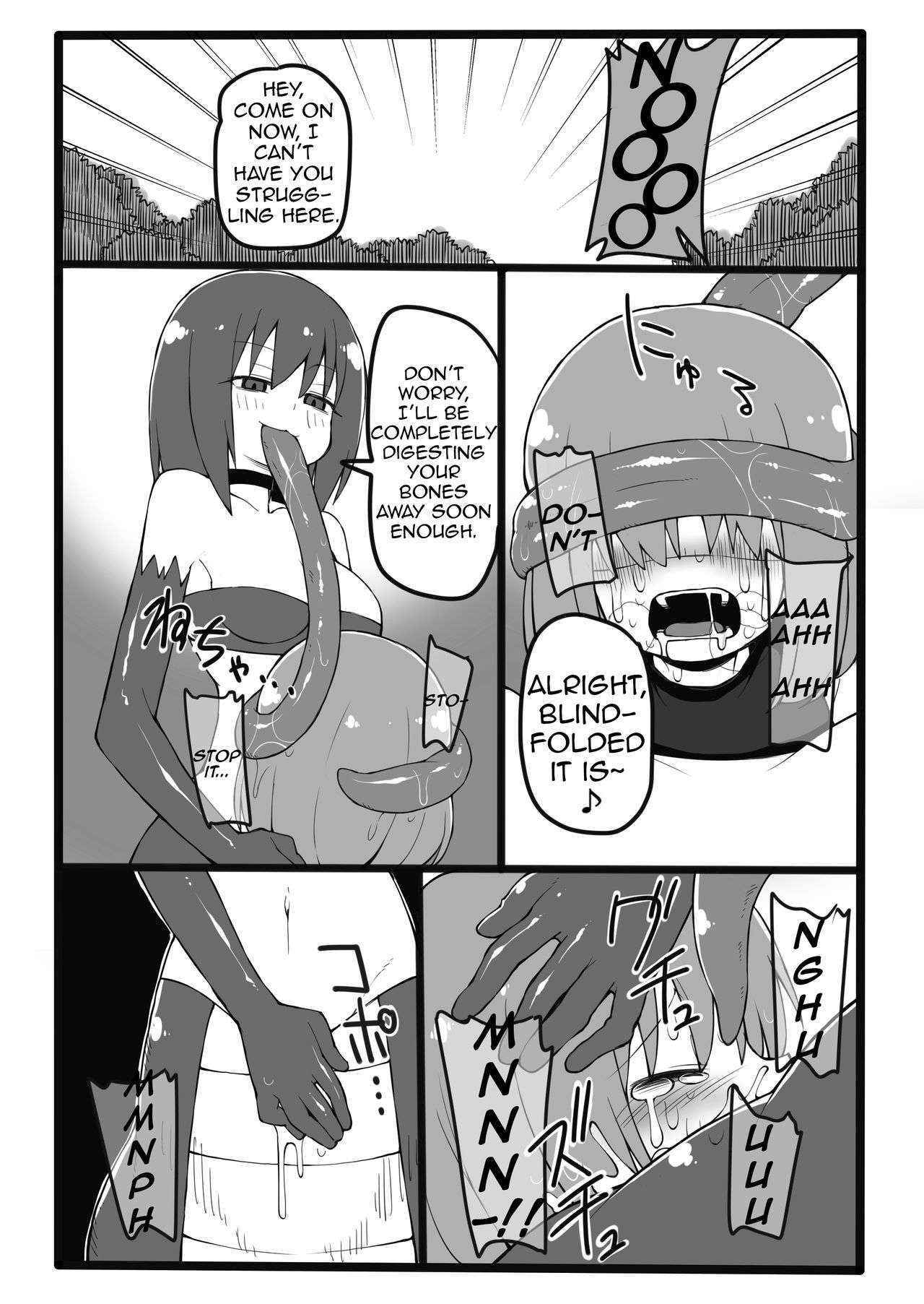 [Black Megane Kenkyuujou] Lamia ni Marunomi Sareru dake no Hon [English] [CrayZayJay]