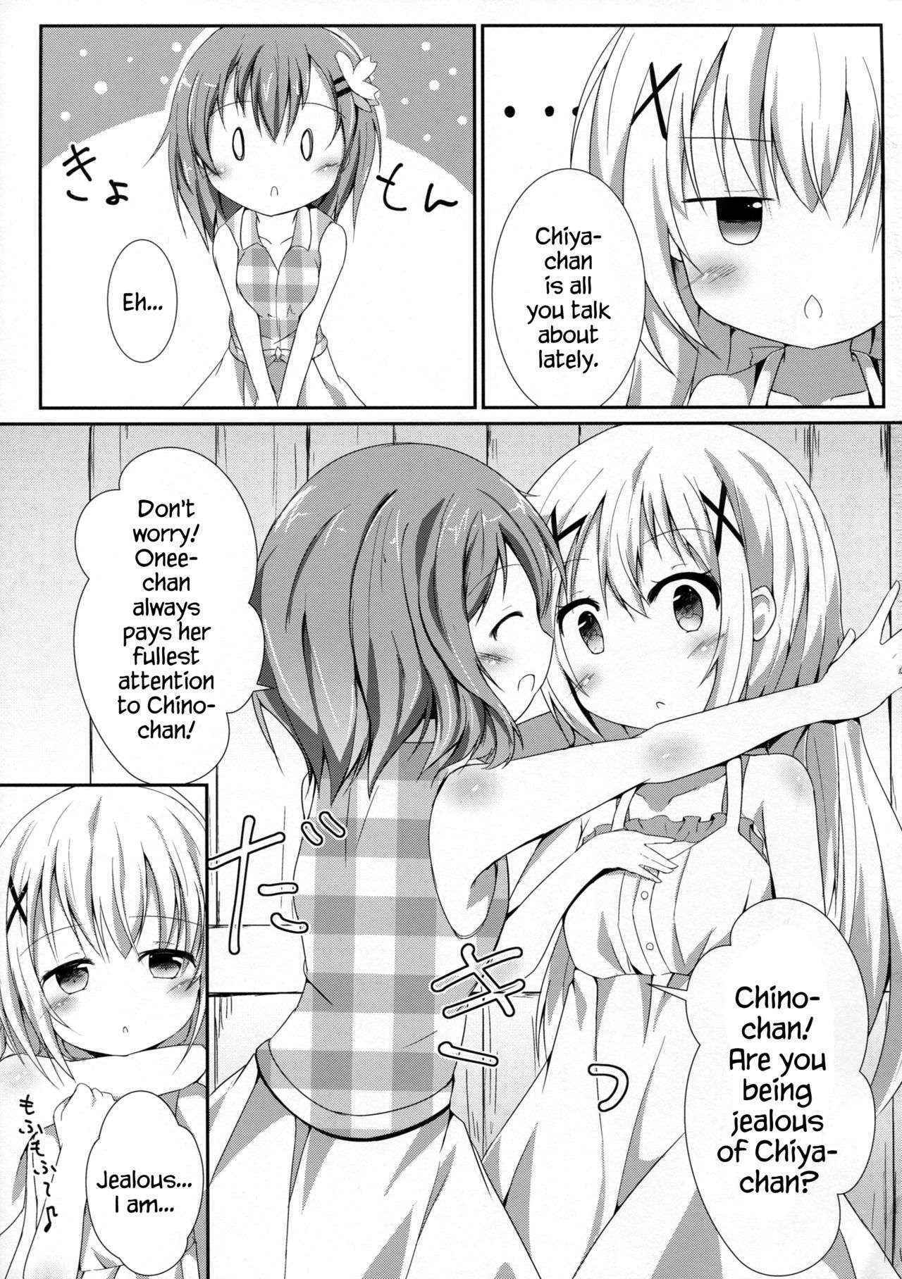 (COMIC1☆10) [Atelier Hinata (Hinata Yuu)] Sister or Not Sister?? (Gochuumon wa Usagi desu ka?) [English] {Hennojin}