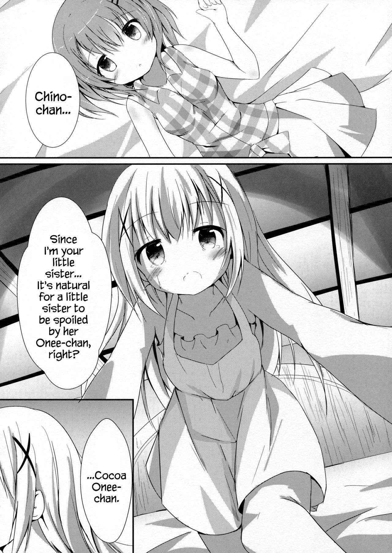 (COMIC1☆10) [Atelier Hinata (Hinata Yuu)] Sister or Not Sister?? (Gochuumon wa Usagi desu ka?) [English] {Hennojin}