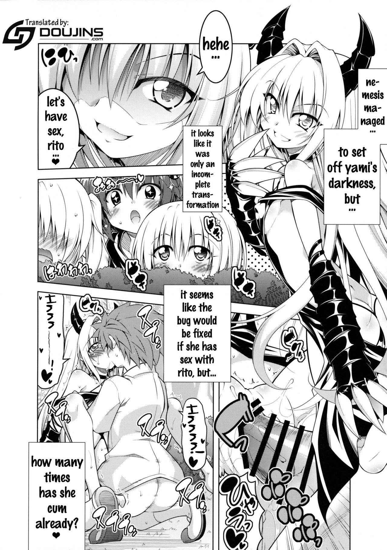 (C90) [BBG (Aoi Mikan)] Rito-san no Harem Seikatsu 4 (To LOVE-Ru Darkness) [English] {doujins.com}