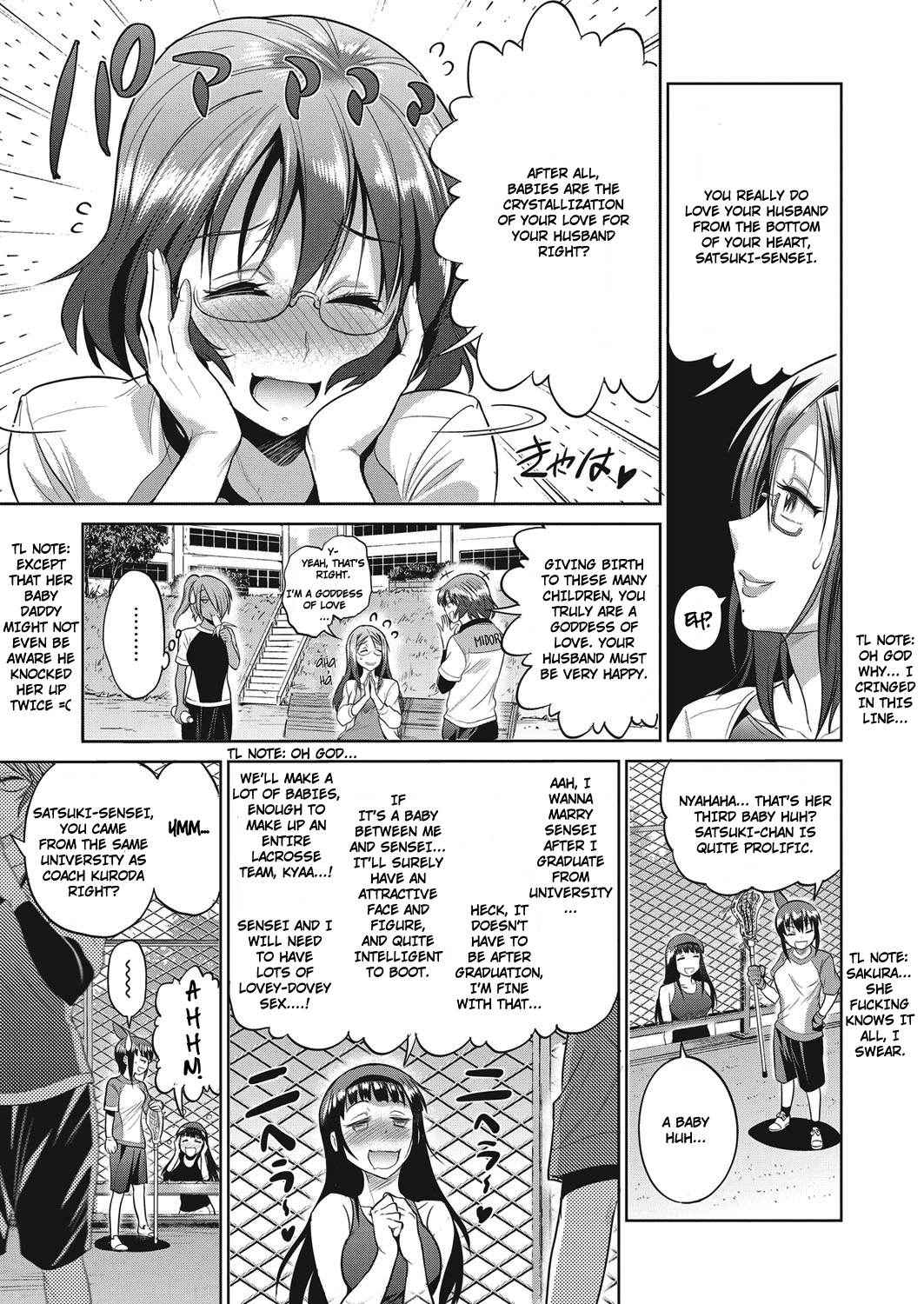 [DISTANCE] Joshi Lacu! - Girls Lacrosse Club ~2 Years Later~ Ch. 3 (COMIC ExE 04) [English] [TripleSevenScans] [Digital]