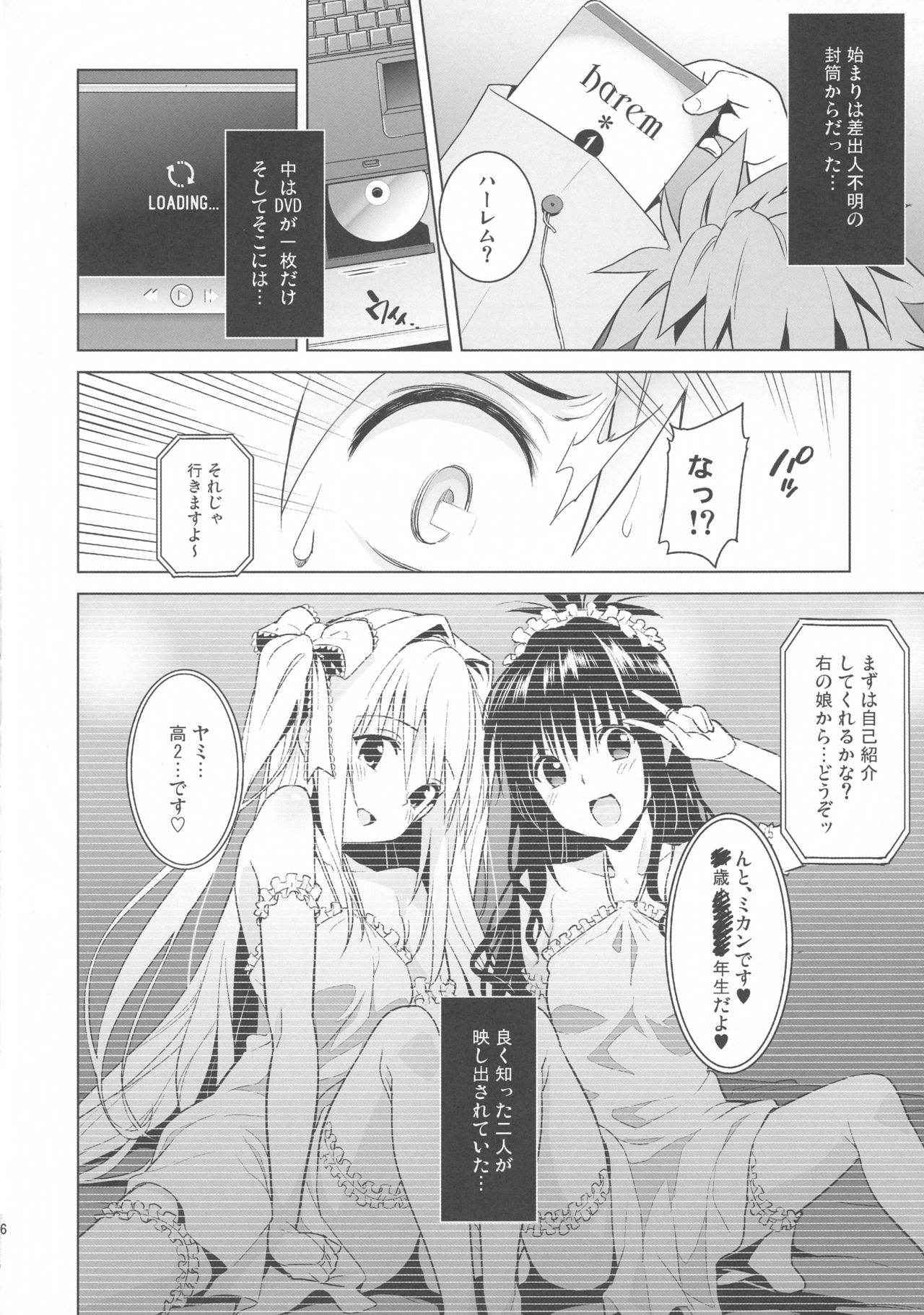 (C90) [sin-maniax (Todoroki Shin)] harem end (To LOVE-Ru)