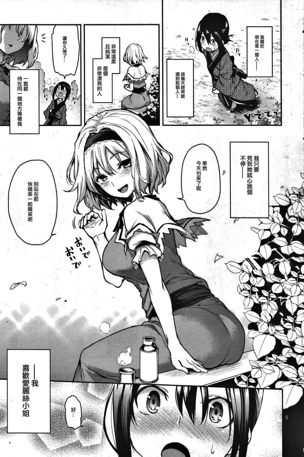 (C91) [Anmitsuyomogitei (Michiking)] Karakai Jouzu no Alice-san! (Touhou Project) [Chinese] [无毒汉化组]