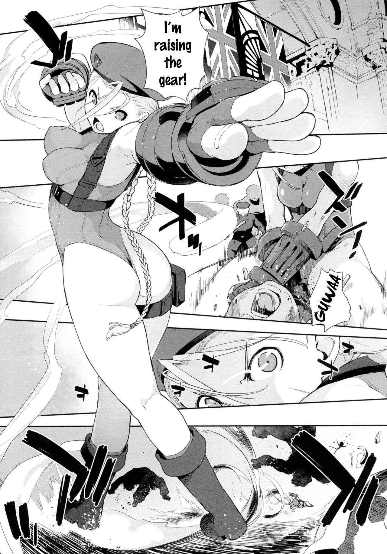 (C90) [Yokoshimanchi. (Ash Yokoshima)] Cammy to Futanari Chun-Li no, Erohon. (Street Fighter) [English] {doujins.com}