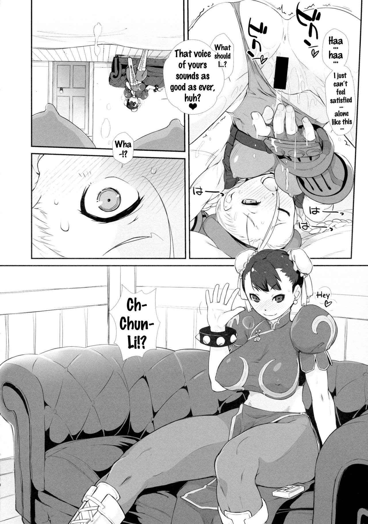 (C90) [Yokoshimanchi. (Ash Yokoshima)] Cammy to Futanari Chun-Li no, Erohon. (Street Fighter) [English] {doujins.com}