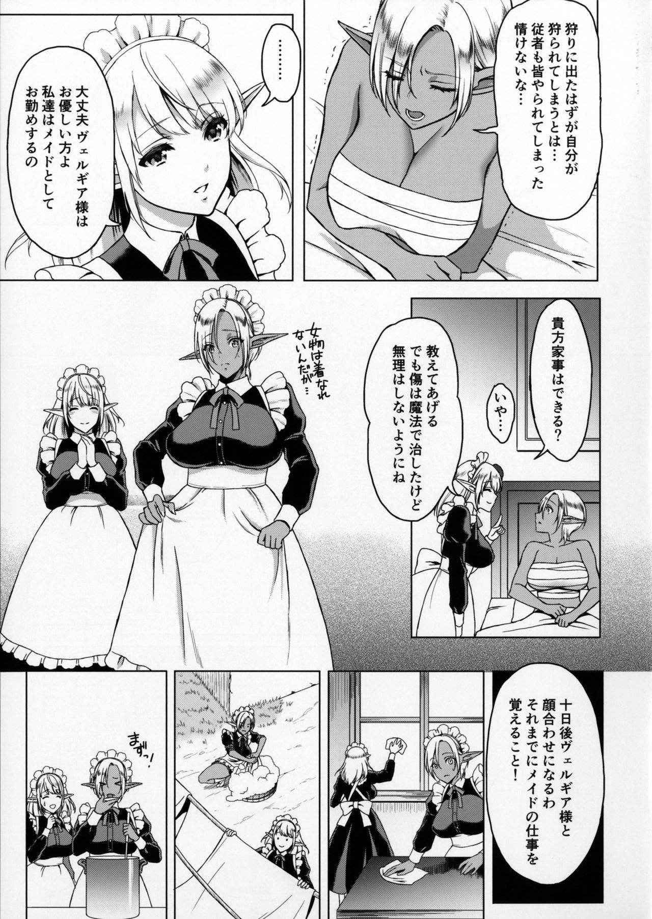 (C91) [H.B.A (Usagi Nagomu)] Reizoku Elf Maid + C91 Kaijou Genteibon