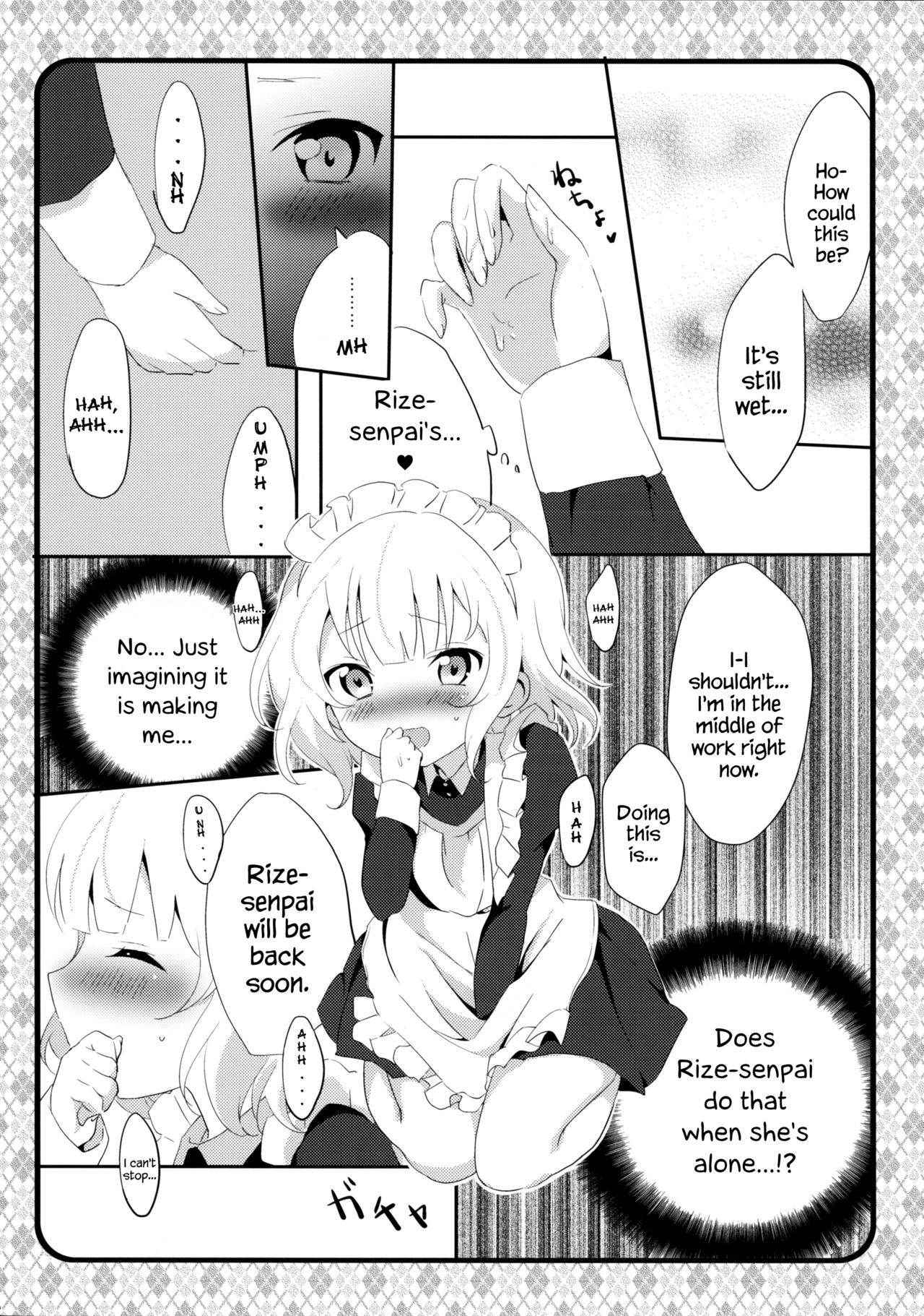 (C89) [Ame Usagi (Amedamacon)] Maid Sharo ga Gohoushi Shimasu | Maid Sharo Will Serve You (Gochuumon wa Usagi desu ka?) [English] {Hennojin}