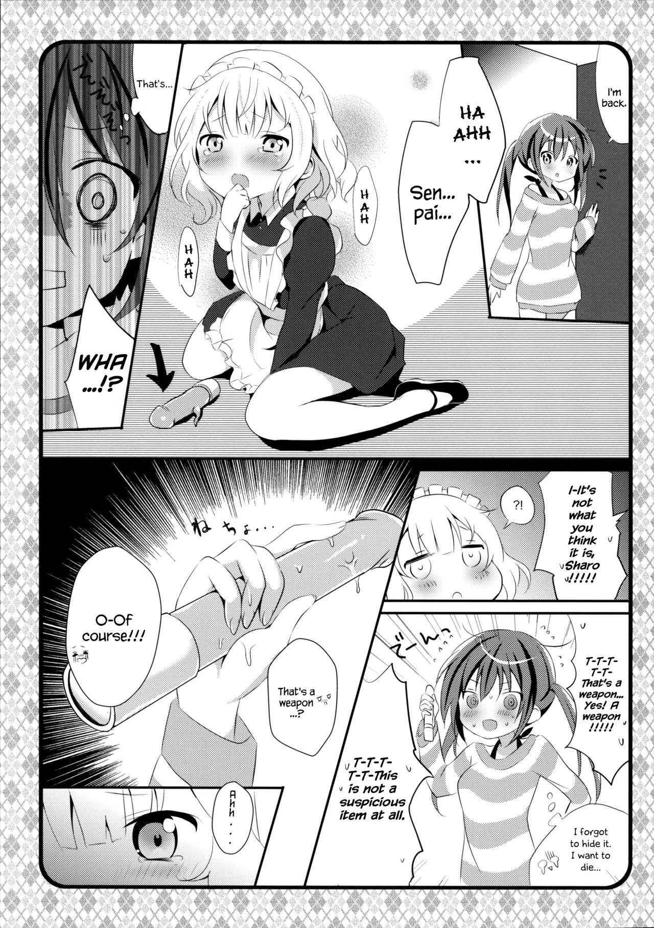 (C89) [Ame Usagi (Amedamacon)] Maid Sharo ga Gohoushi Shimasu | Maid Sharo Will Serve You (Gochuumon wa Usagi desu ka?) [English] {Hennojin}