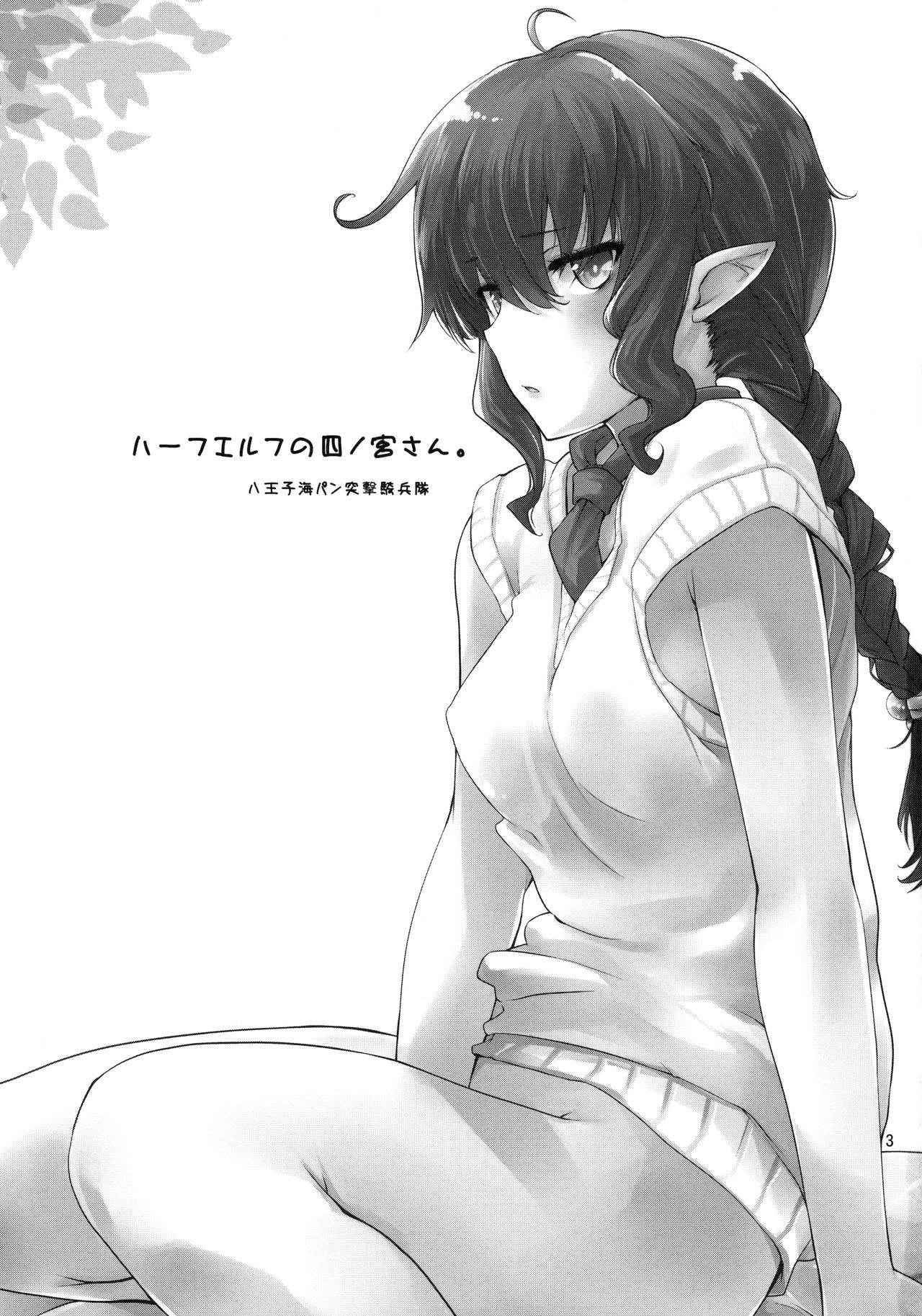 (C90) [Hachiouji Kaipan Totsugeki Kiheitai (Makita Yoshiharu)] Half-elf no Shinomiya-san.