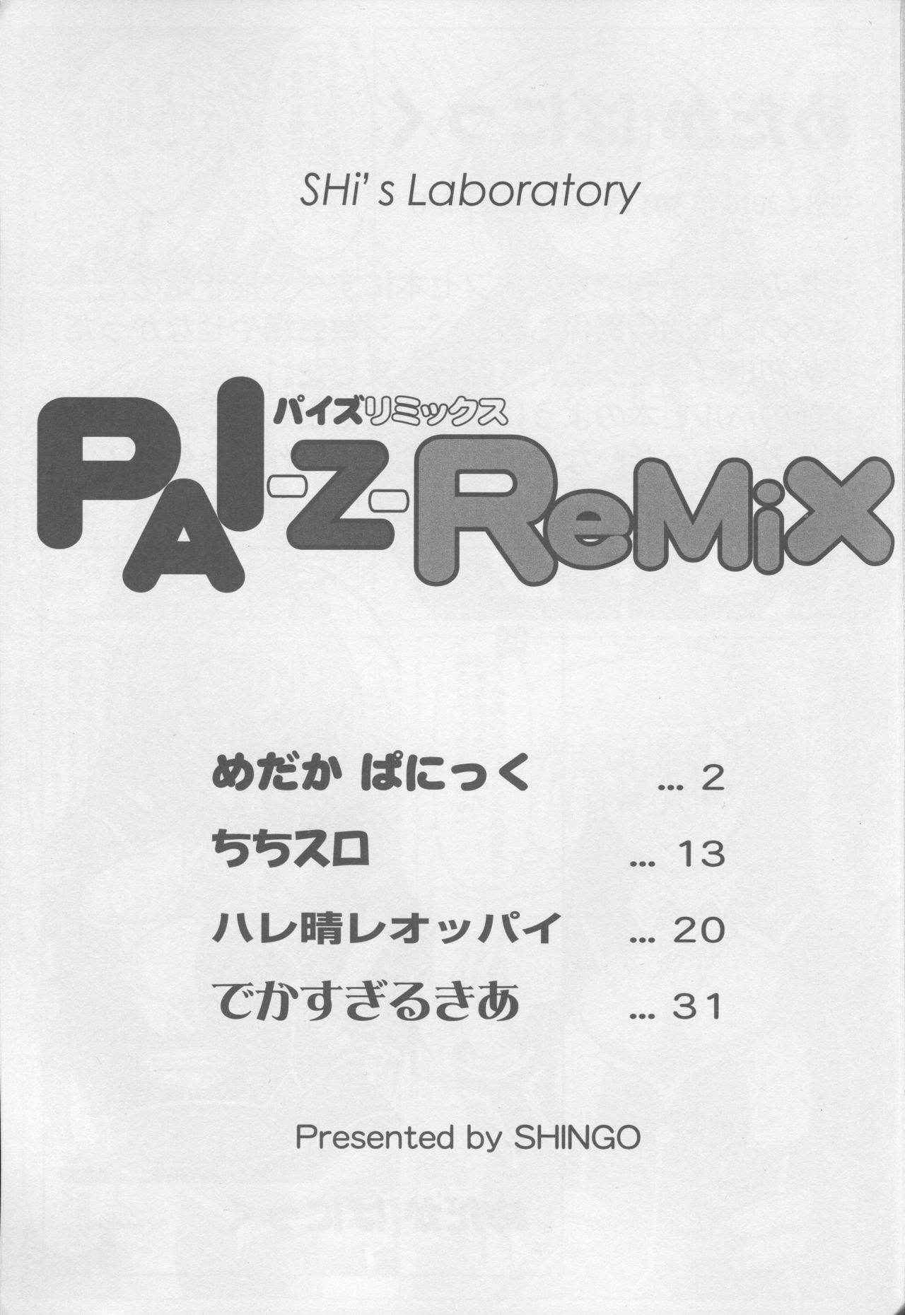 (Tora Matsuri 2010) [SHi's Laboratory (SHINGO)] PAI-Z-ReMix (Various)