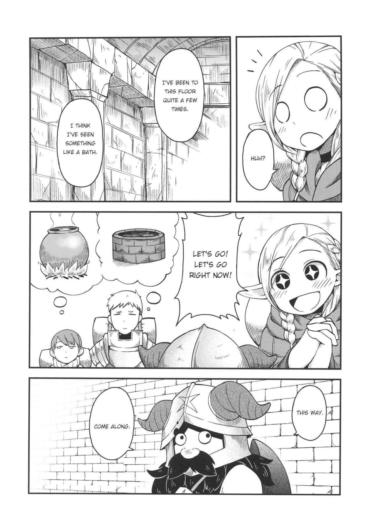 (C89) [Black Vinegar (Crozu)] Dungeon Cooking ~Marcille no Slime Zoe~ (Dungeon Meshi) [English] [OniMako]