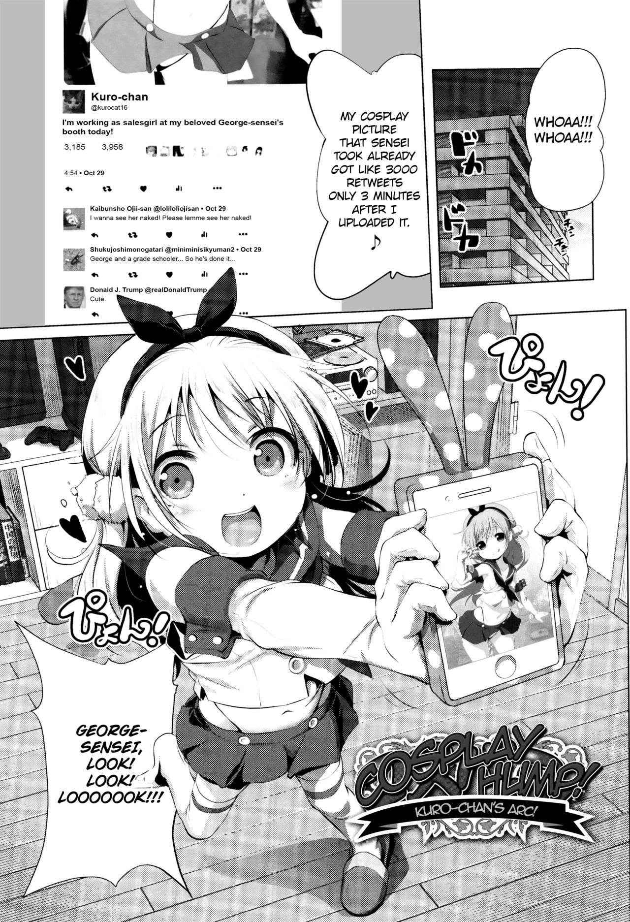 [Akazawa RED] CosPako! Kuro-chan no Baai! | Cosplay Hump! Kuro-chan's arc! (Nama Loli) [English] [ATF]