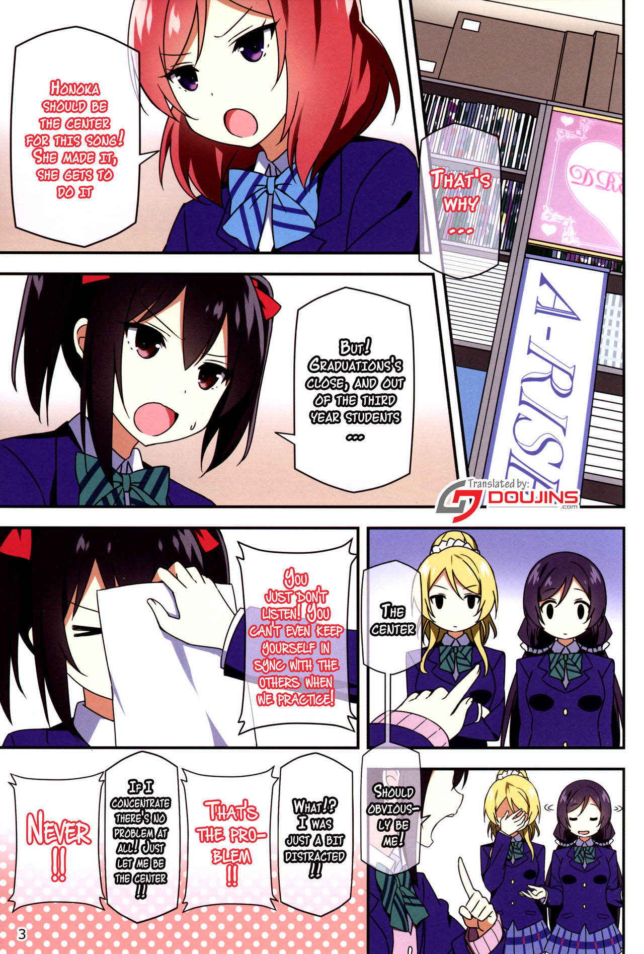 (C88) [Candy Club (Sky)] Endless Love ~Kako Kara no Present~ (Love Live!) [English] {doujins.com}