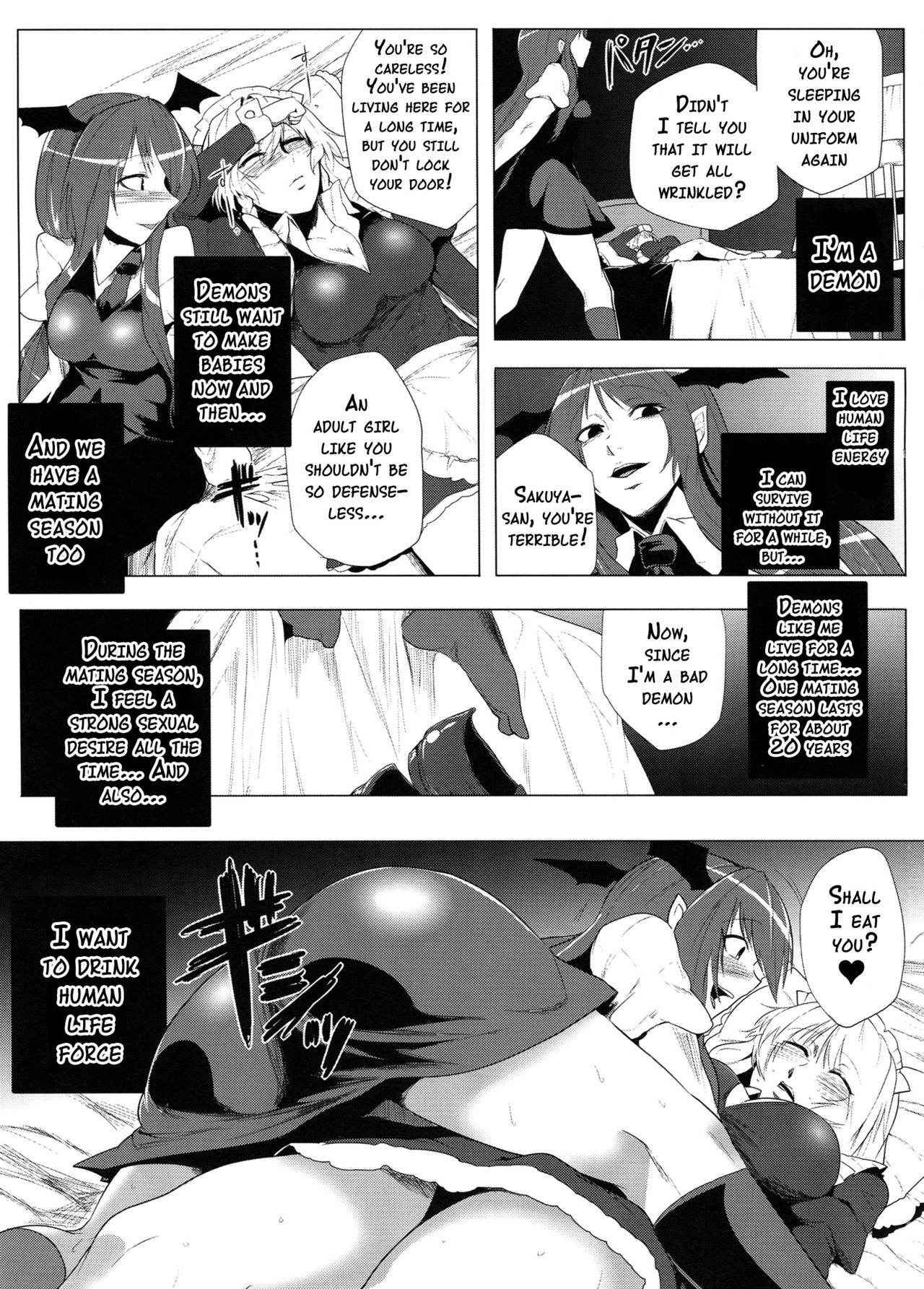 (C83) [Totsugasa (Sagattoru)] THE BEGINNING OF THE END OF ETERNITY (Touhou Project) [English] {doujins.com}