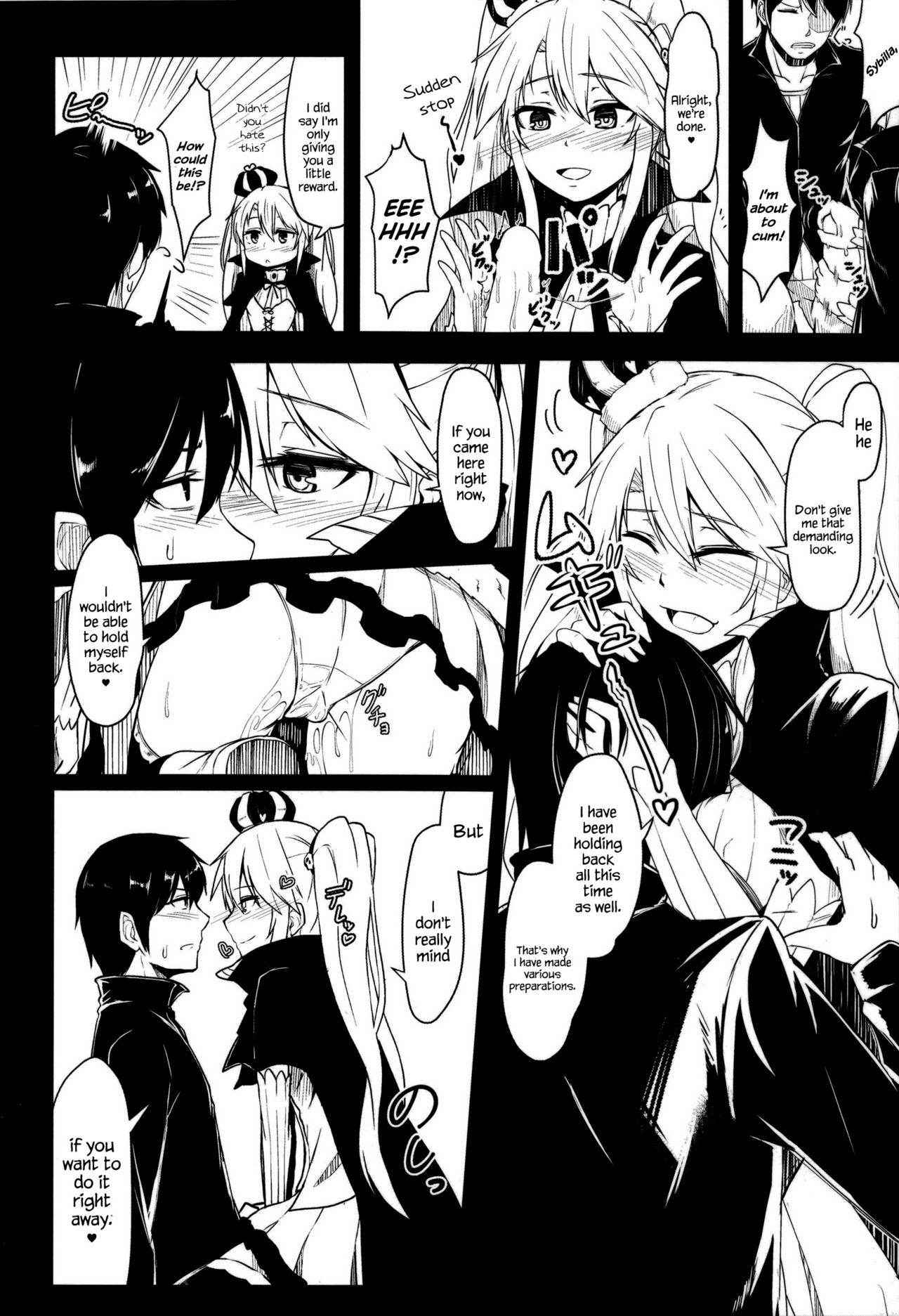 (Waru no desu… Ouji) [ZIGZAG (Hirno)] Yamitsuki Sybilla (Sennen Sensou Aigis) [English] {Hennojin}