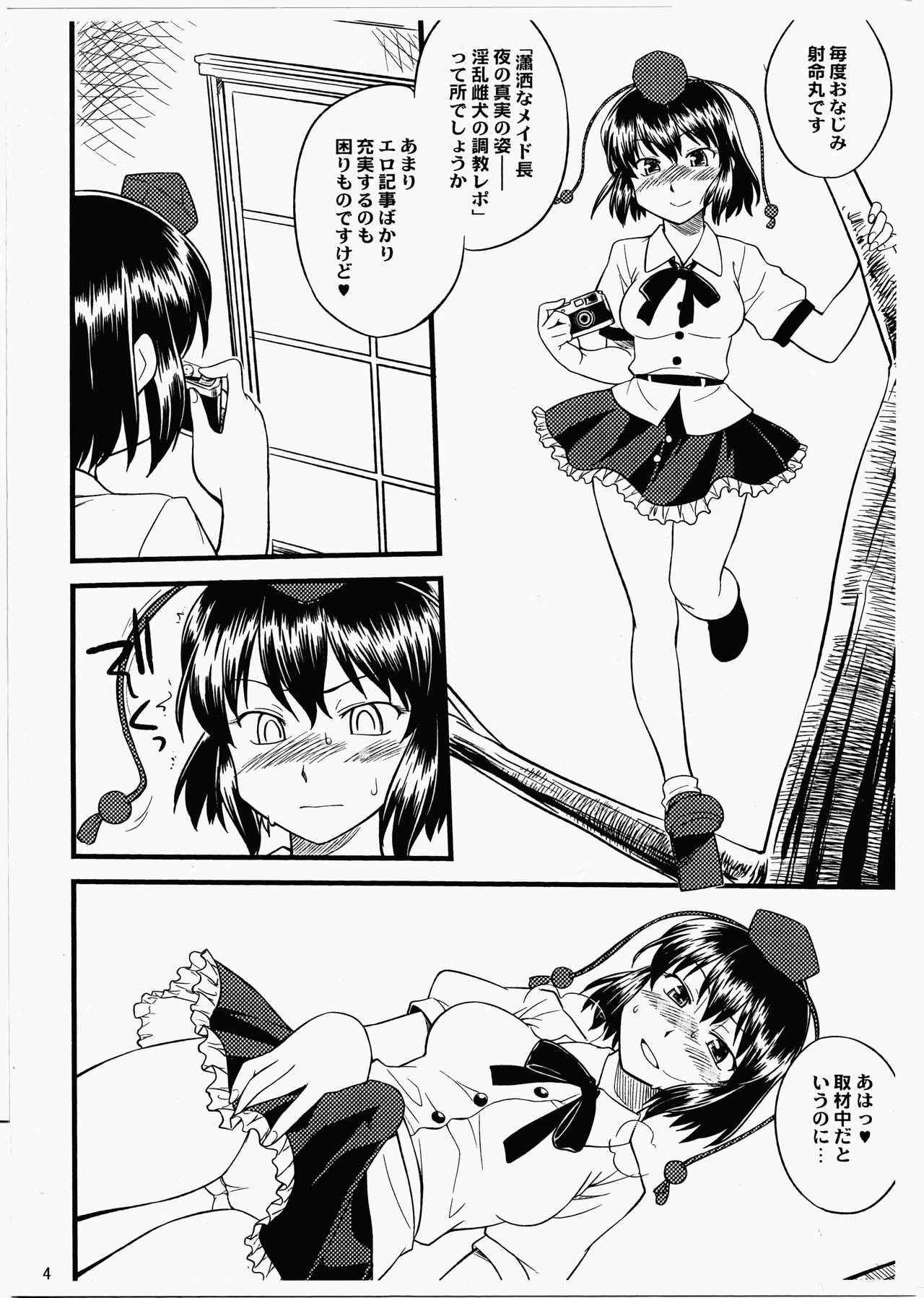 (C80) [Hinemosuan (Hinemosu Notari)] Tengu no Nukeana (Touhou Project)