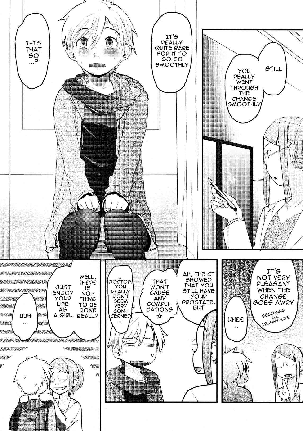 (C89) [Tsumasaki Label (Hidari Kagetora)] Nyotaika Shita Ore o Do-S Kanojo ga DenMa de Ikaseyou to Suru Ken ni Tsuite | The Story of How My Super Sadistic Girlfriend Tried to Make the Gender-Swapped Me Come With an Electric Massager [English] [n0504]