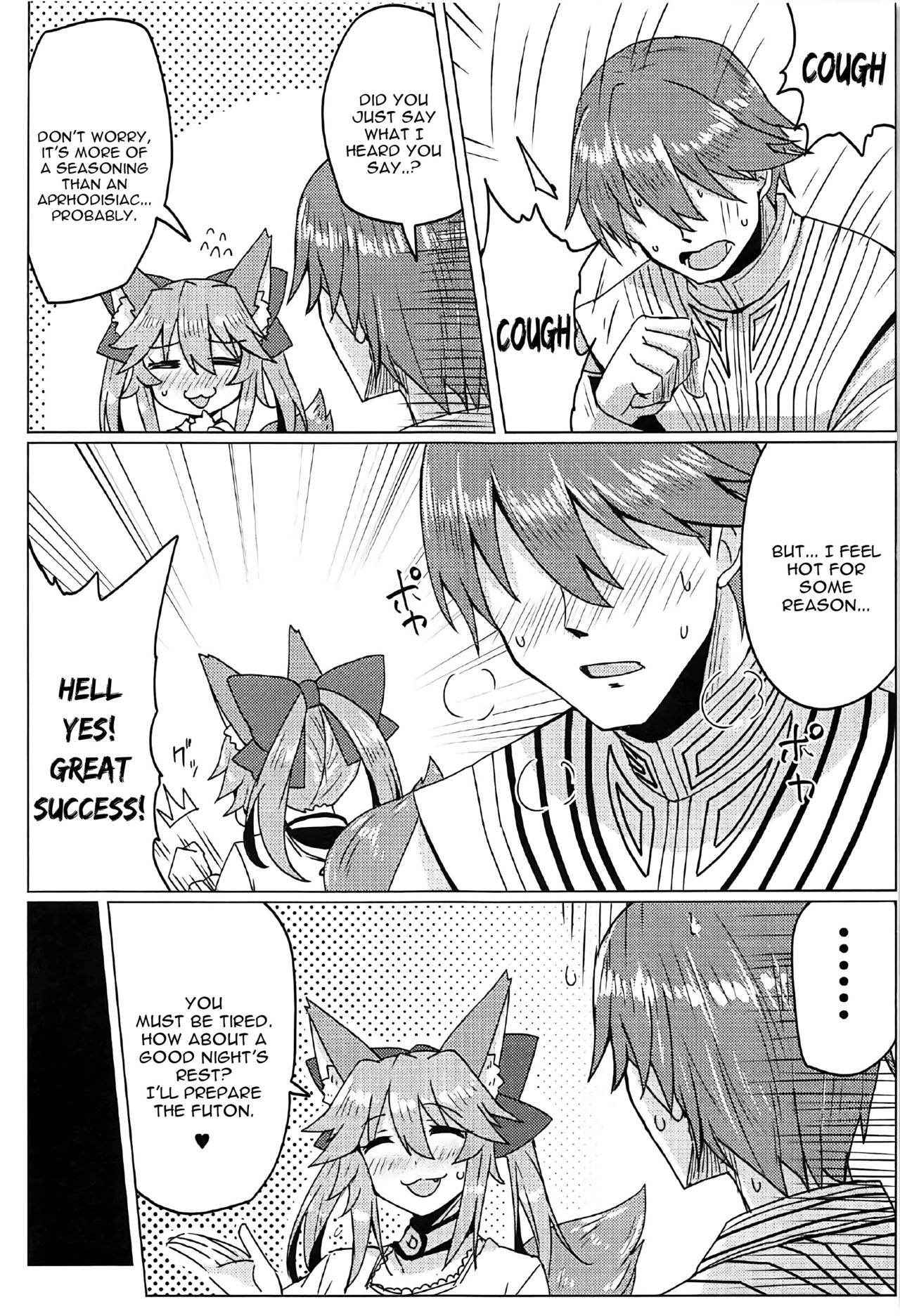 (C91) [SUGAR MAPLE (Yunodon)] Tamamo to Love Love My Room! (Fate/EXTRA) [English] [constantly]