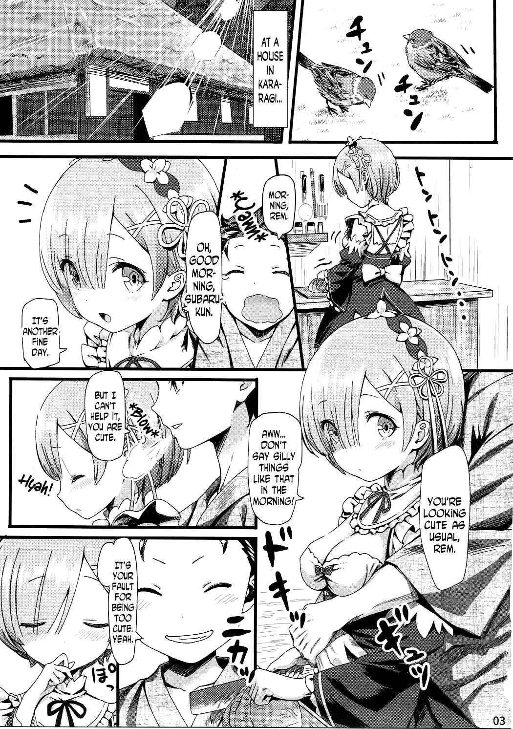 (C90) [Kamikire Basami (Yasuyuki)] Re: Zero kara Hajimeru Isekai Icha Love Kekkon Seikatsu (Re:Zero Kara Hajimeru Isekai Seikatsu) [English] [N04H]