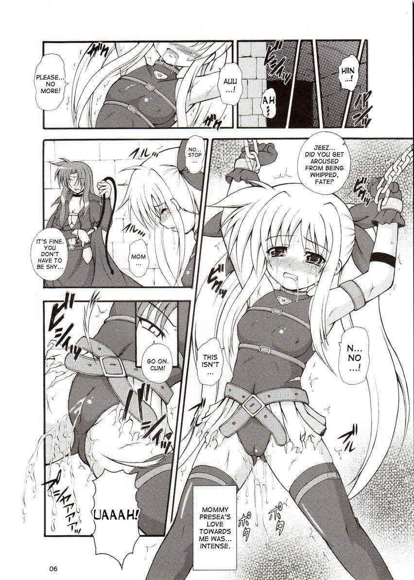 (SC40) [Kurubushi-kai (Dowarukofu)] Fate-chan wa Do M nano!! (Mahou Shoujo Lyrical Nanoha) [English] [desudesu]