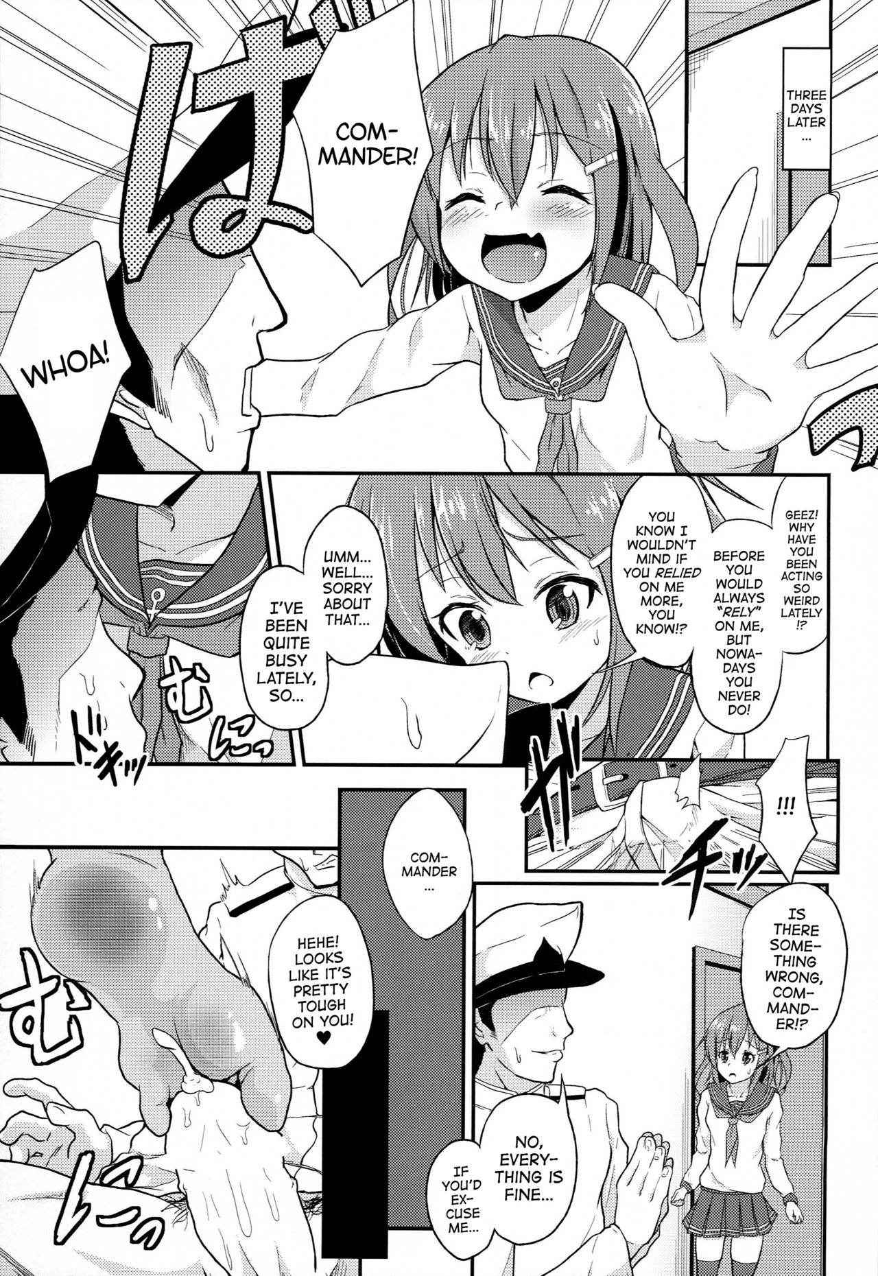 (COMIC1☆9) [Pritannia (Pri)] Ro-chan Teitoku Shasei Kanri! | Orgasm Control to Admiral from Ro-chan! (Kantai Collection -KanColle-) [English] [ATF]