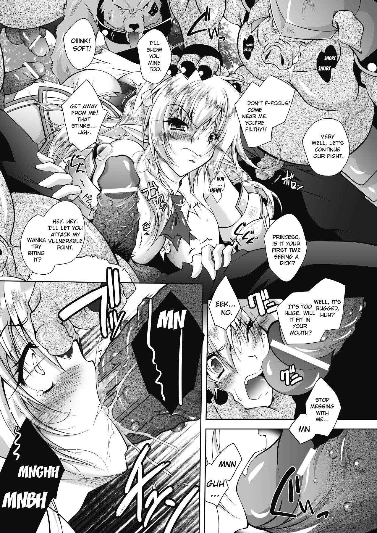 [Parfait] Juuyoku ni Kegareta Erufu Hime Kishi Sefiria | An Elf Sullied by Bestial Lust Princess Knight Sefiria (2D Dream Magazine 2011-12 Vol. 61) [English] [Brolen] [Digital]