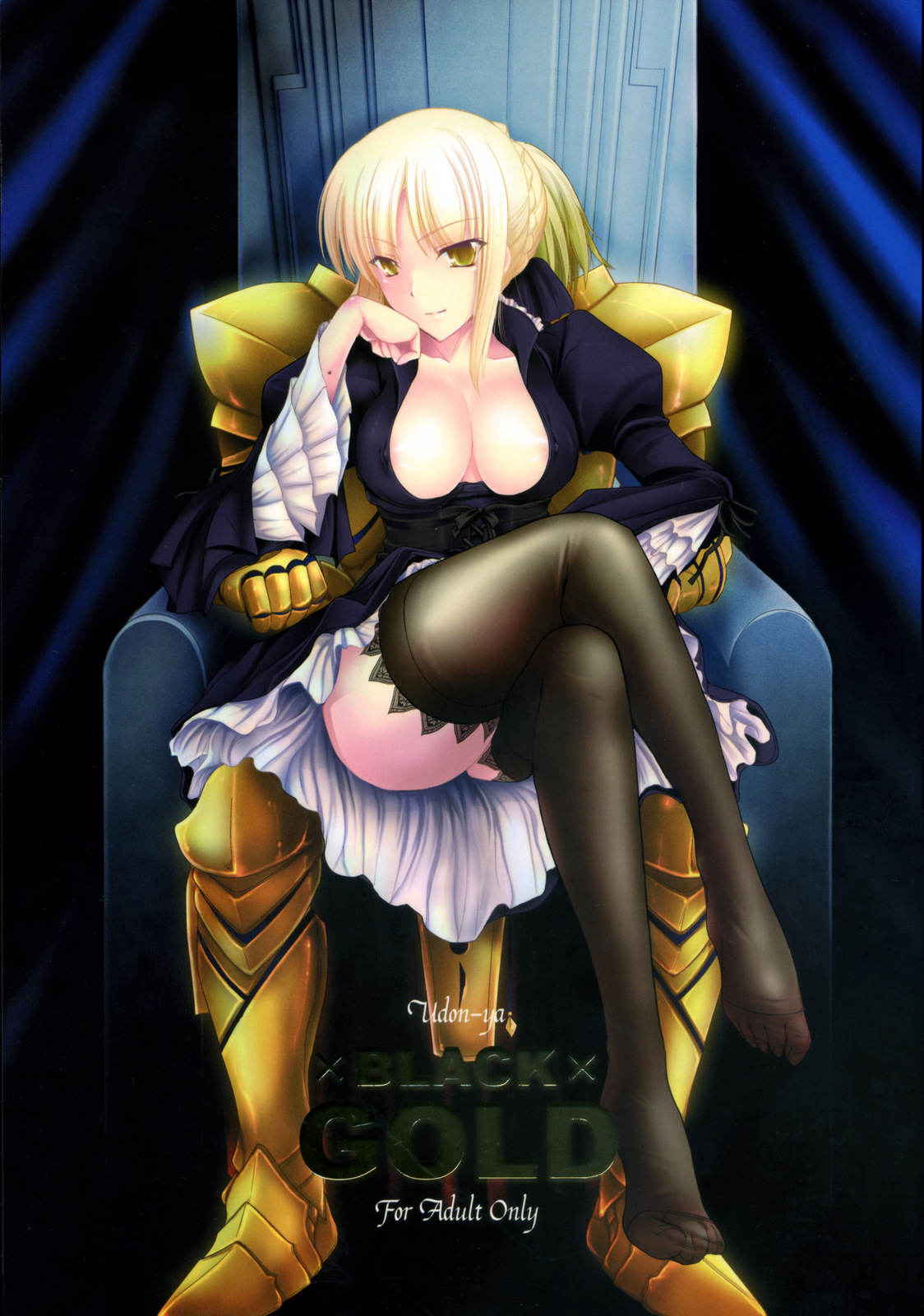 (C72) [UDON-YA (Kizuki Aruchu, ZAN)] BLACKxGOLD (Fate/hollow ataraxia) [Decensored]