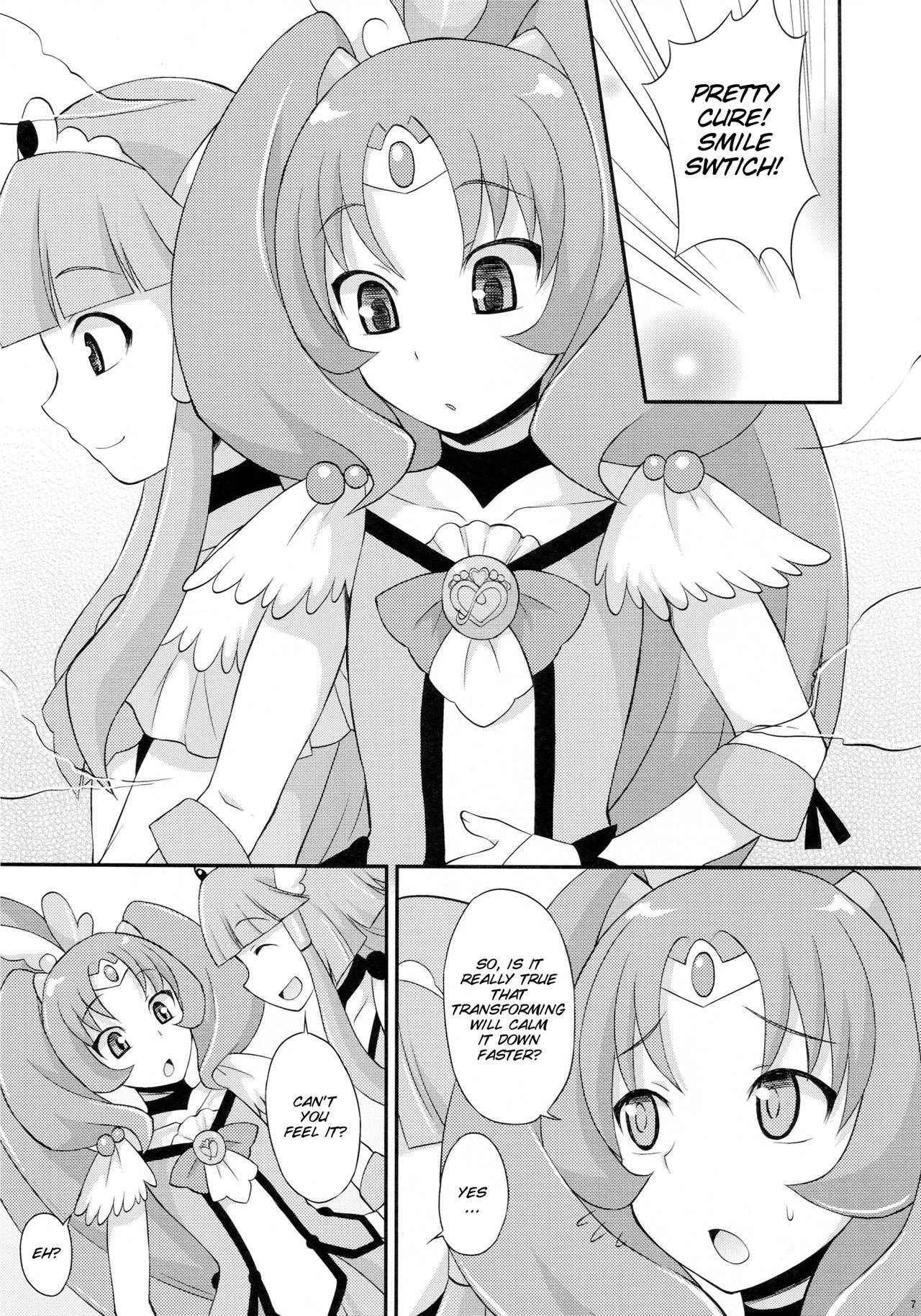 (C82) [Datsuryoku Kenkyuukai (Kanbayashi Takaki)] Futama Byutsu (Smile Precure!) [English] [SMDC]