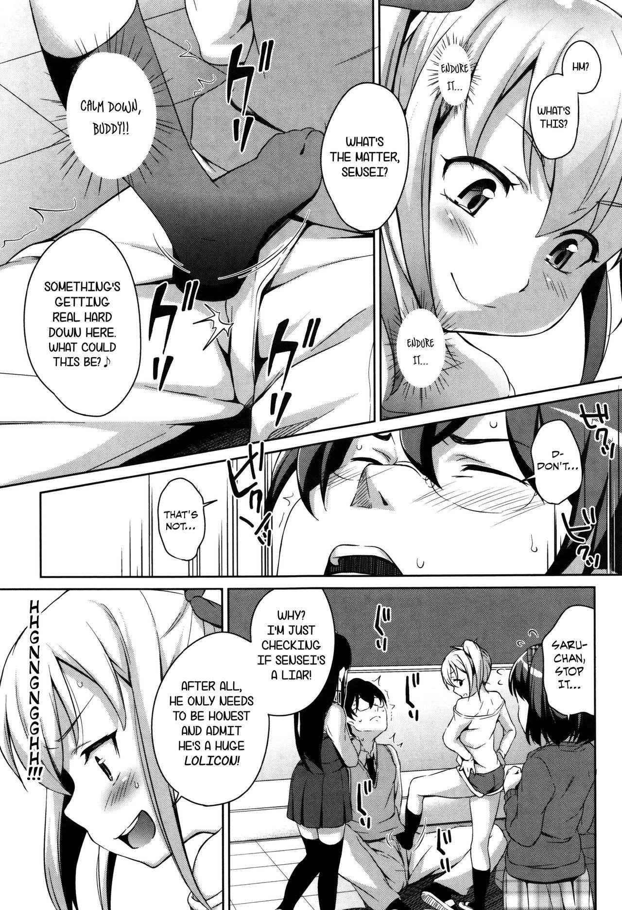 [Hashibiro Kou] Sanbiki ga Yuku! | The Three Girls Go! Ch. 1-3 (Loli Check!) [English] [Rin]