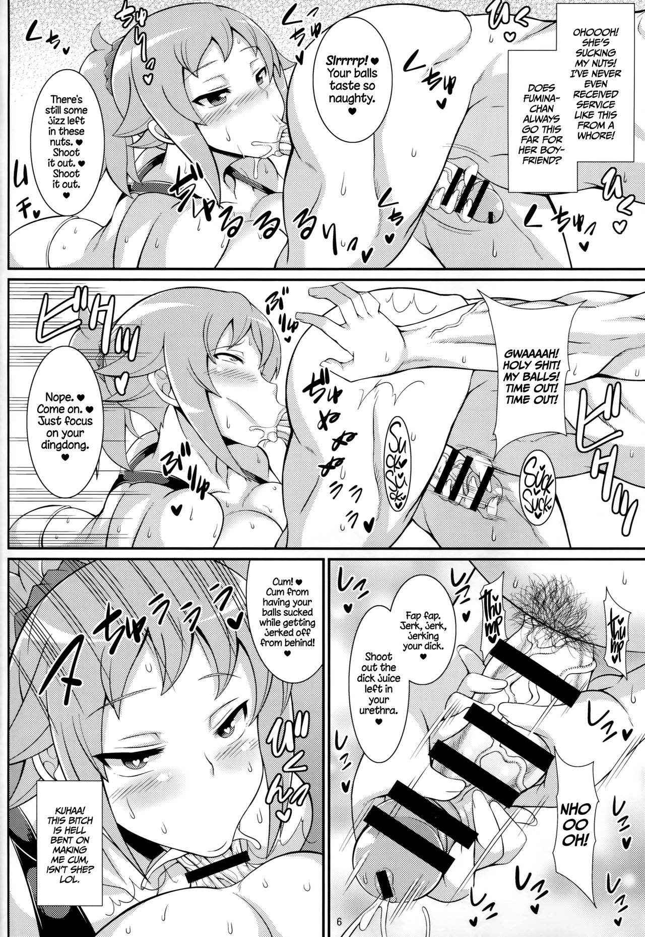 (COMIC1☆9) [Tanuking Sleep (Dorachefu)] Senpai no Ero Ana | Senpai's Erotic Hole (Gundam Build Fighters Try) [English] =Brolen + CW=