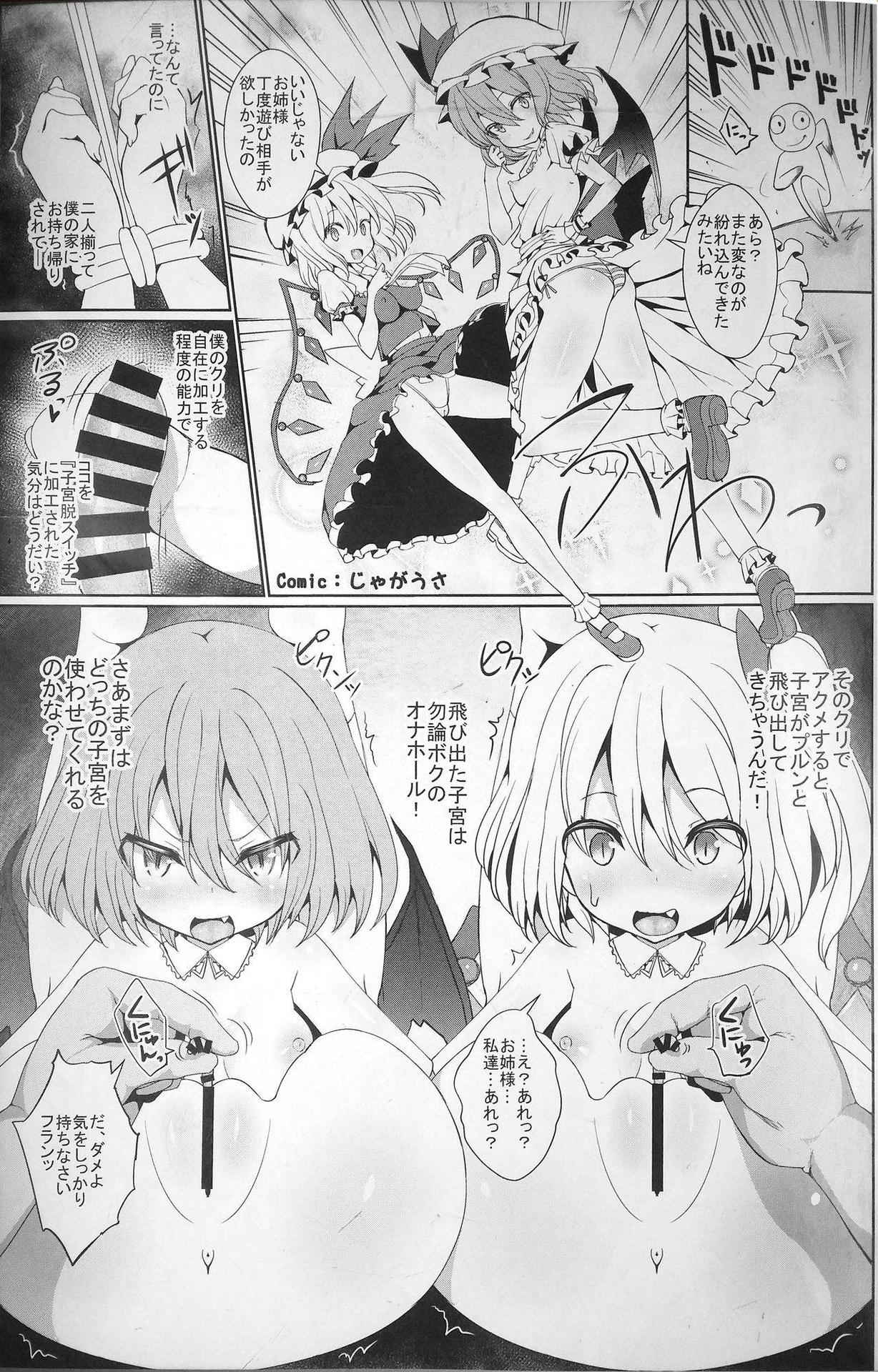 [Jagausa] Touhou Shikyuudatsu Goudoushi 2: Damee! Sono Dechatteru no wa Aka-chan no Oheya desu... Nama Onaho da nante Iwanaide... (Touhou Project) [Incomplete]