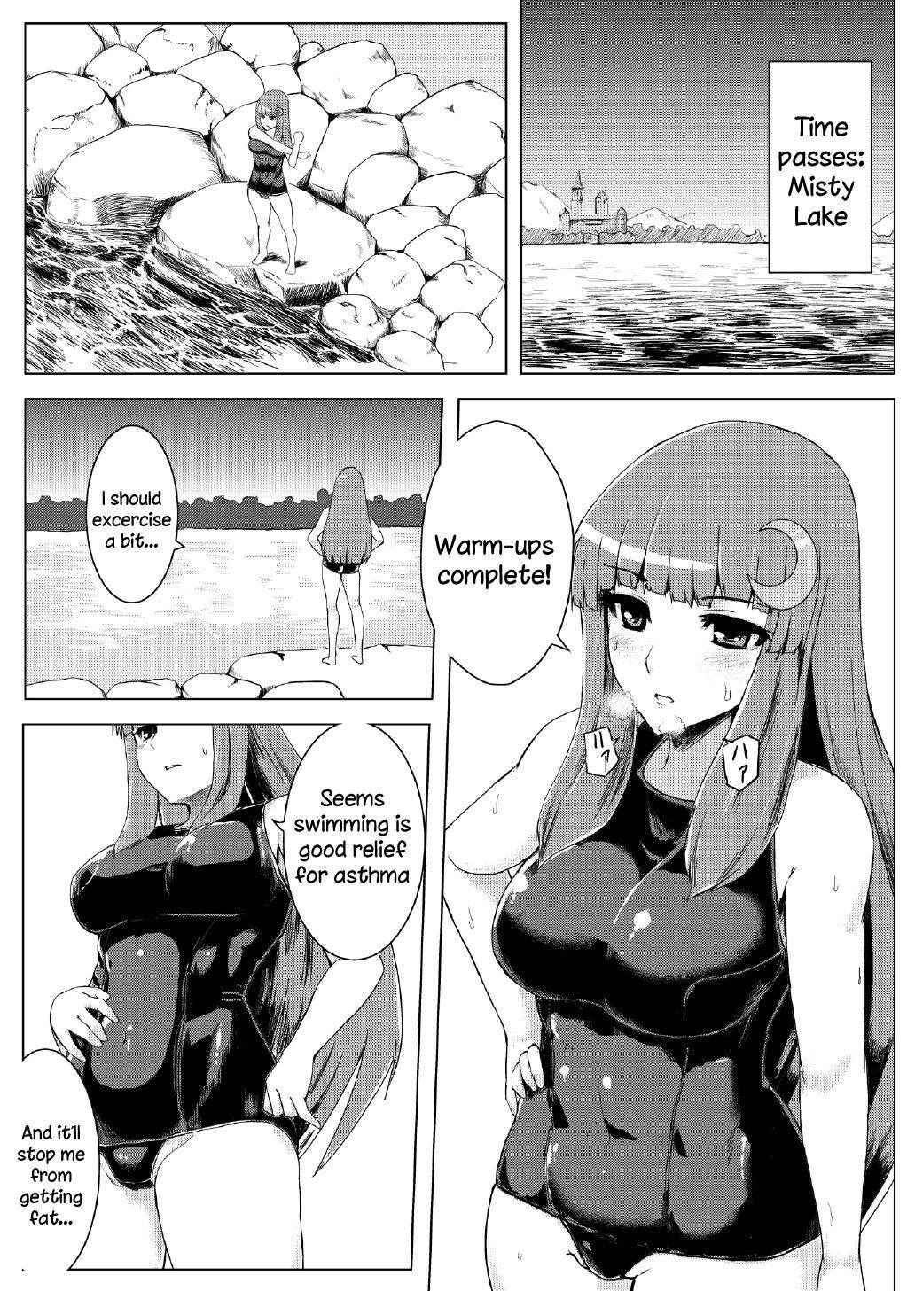 (C82) [Ishimura-ya (Ishimura)] Sukumizu Patchouli Shokushu Jigoku | School Swimsuit Patchouli - Tentacle Hell (Touhou Project) [English] [Decensored]