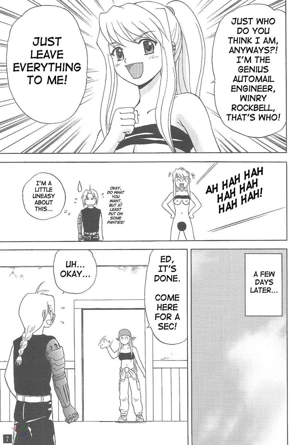 [D-W]  Full Metal Alchemist - Winry's Vibrator [English]