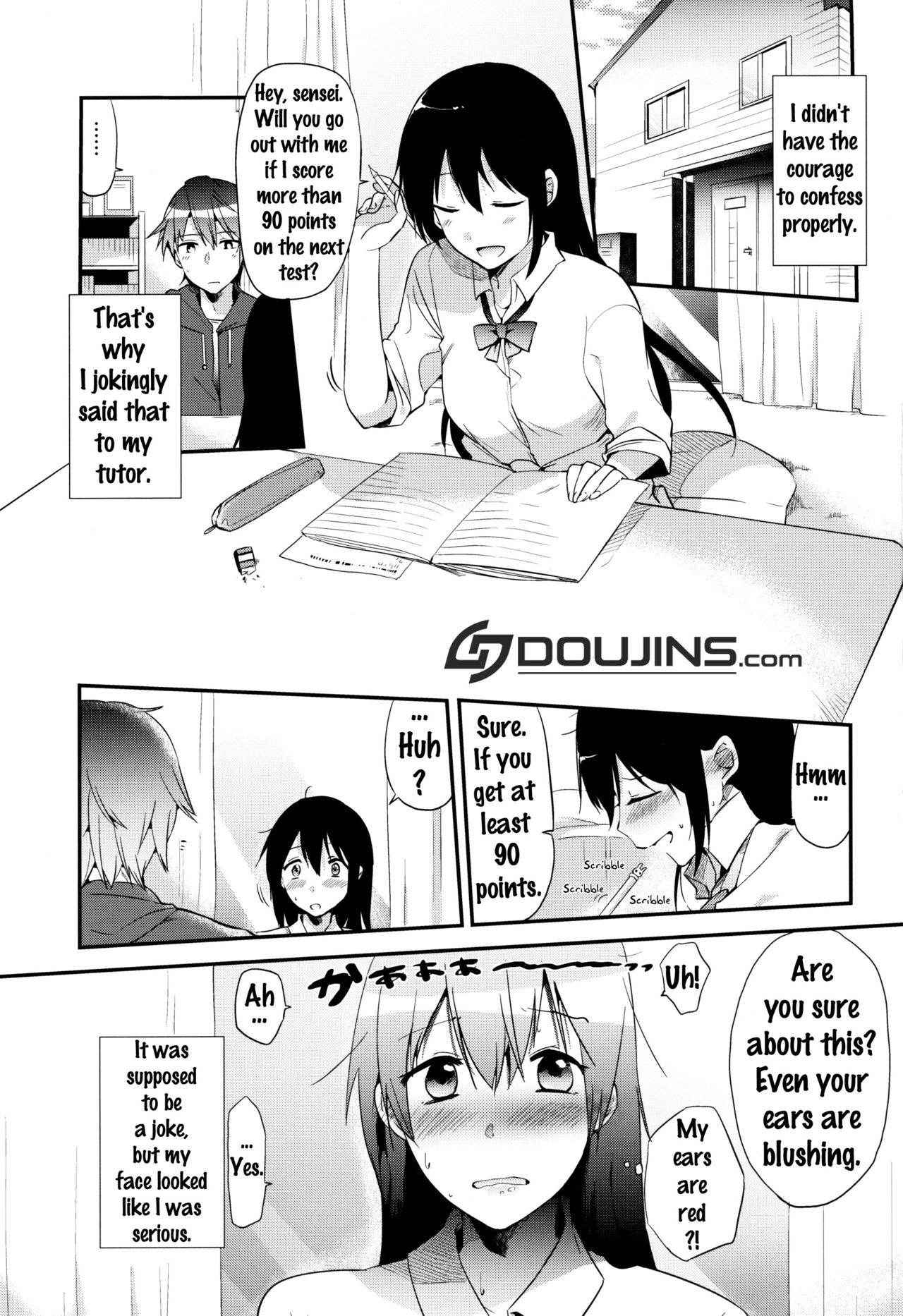 (COMITIA116) [DSO (Momoko)] Gohoubi wa Test no Ato ni [English] {doujins.com}