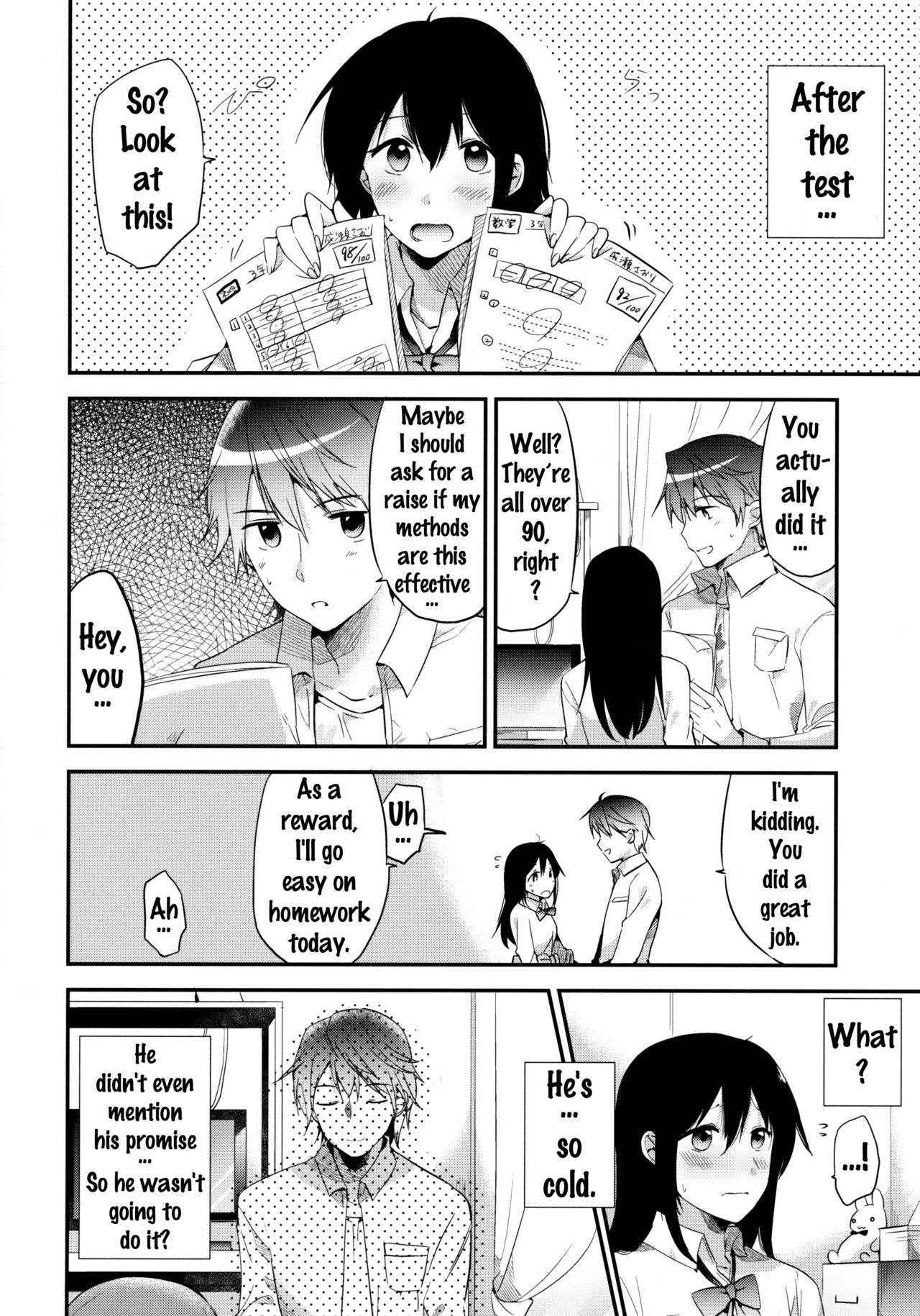 (COMITIA116) [DSO (Momoko)] Gohoubi wa Test no Ato ni [English] {doujins.com}