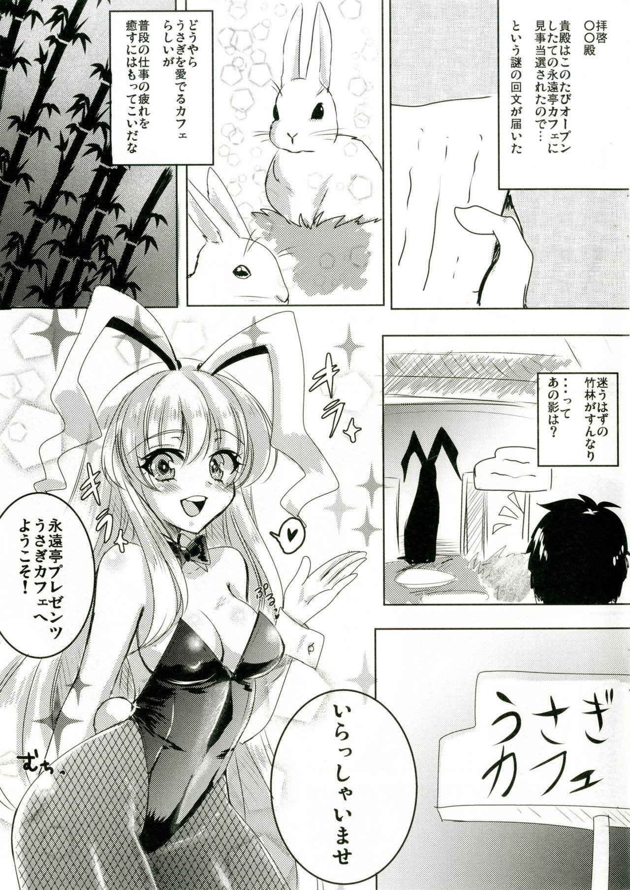 (C91) [sweet☆jasmine (Setuna Rio)] Bunny Mokotan to Nakayoshi Sex (Touhou Project)