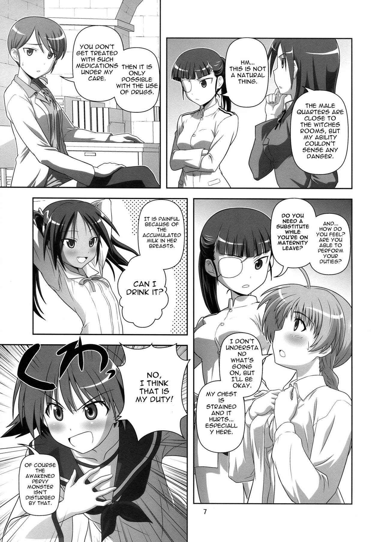 [Circle Credit (Benjamin, Akikan, Muichimon)] Majo Biyori | Daily Witches (Strike Witches) [English] [EHCOVE]