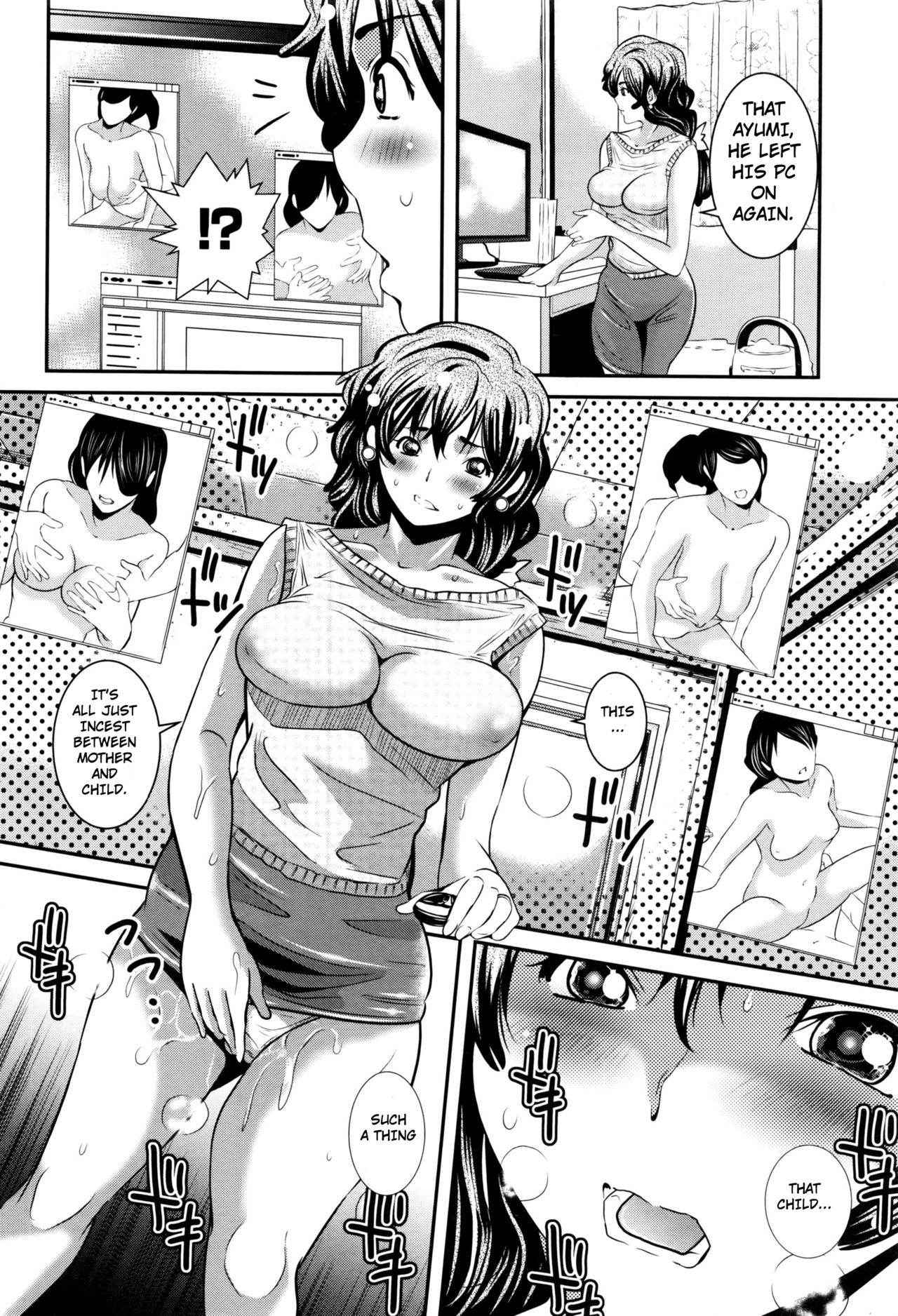 [Sanpaku] Mama Cli Kakuchou Kansatsu Nikki | Mama's clit extension journal (COMIC Masyo 2016-07) [English] [man-machine translations]