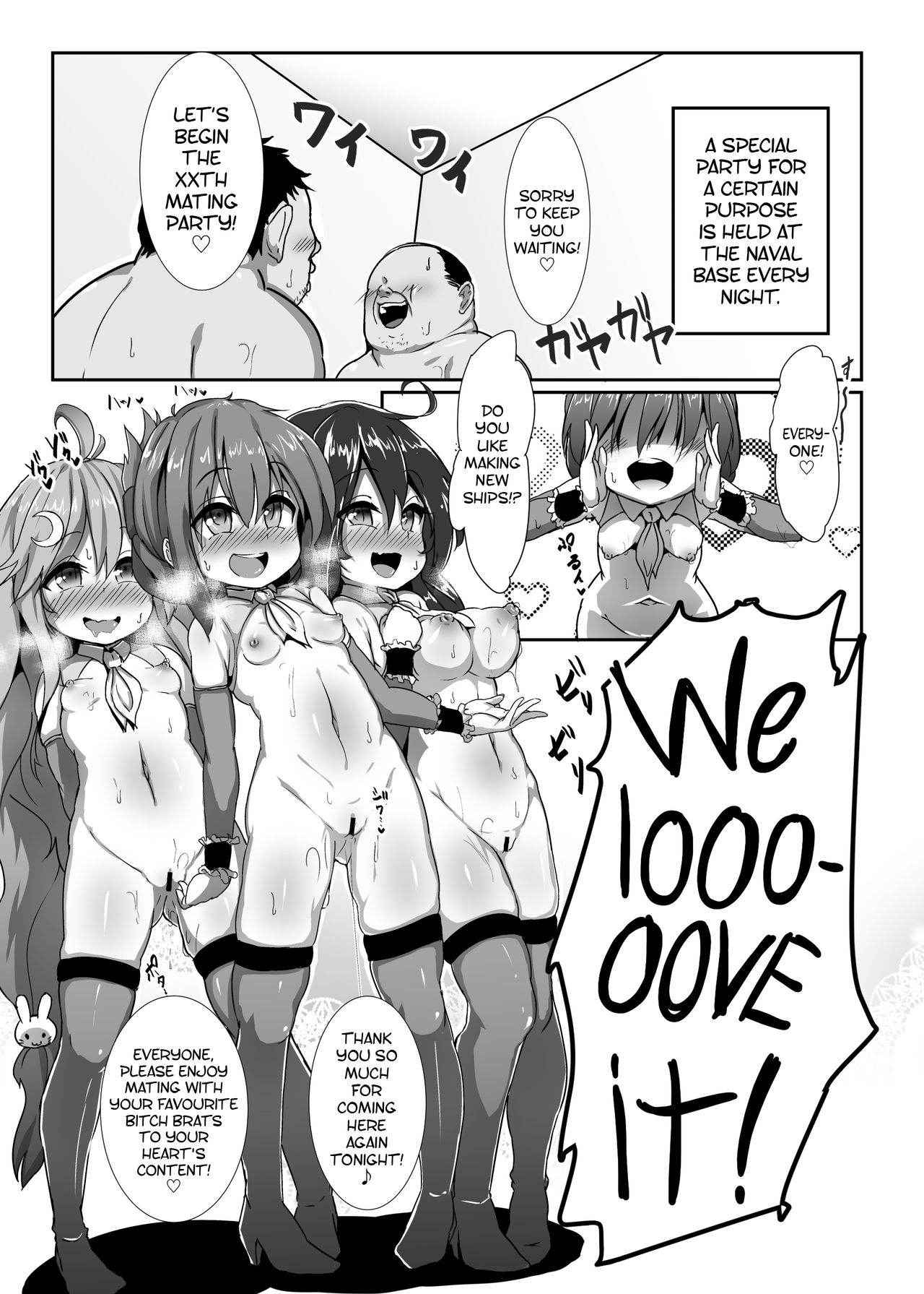 [Kotee] Kozukuri Chinjufu ~Mesugaki Kanmusu no Shikyuu de Tanoshiku Onaho o Tsukutte Asobou~ | Baby Making Naval Base ~Let's Have Fun Making Onaholes With Bitch Brat Ship Girls' Wombs~ (Kantai Collection -KanColle-) [English] [ATF] [Digital]