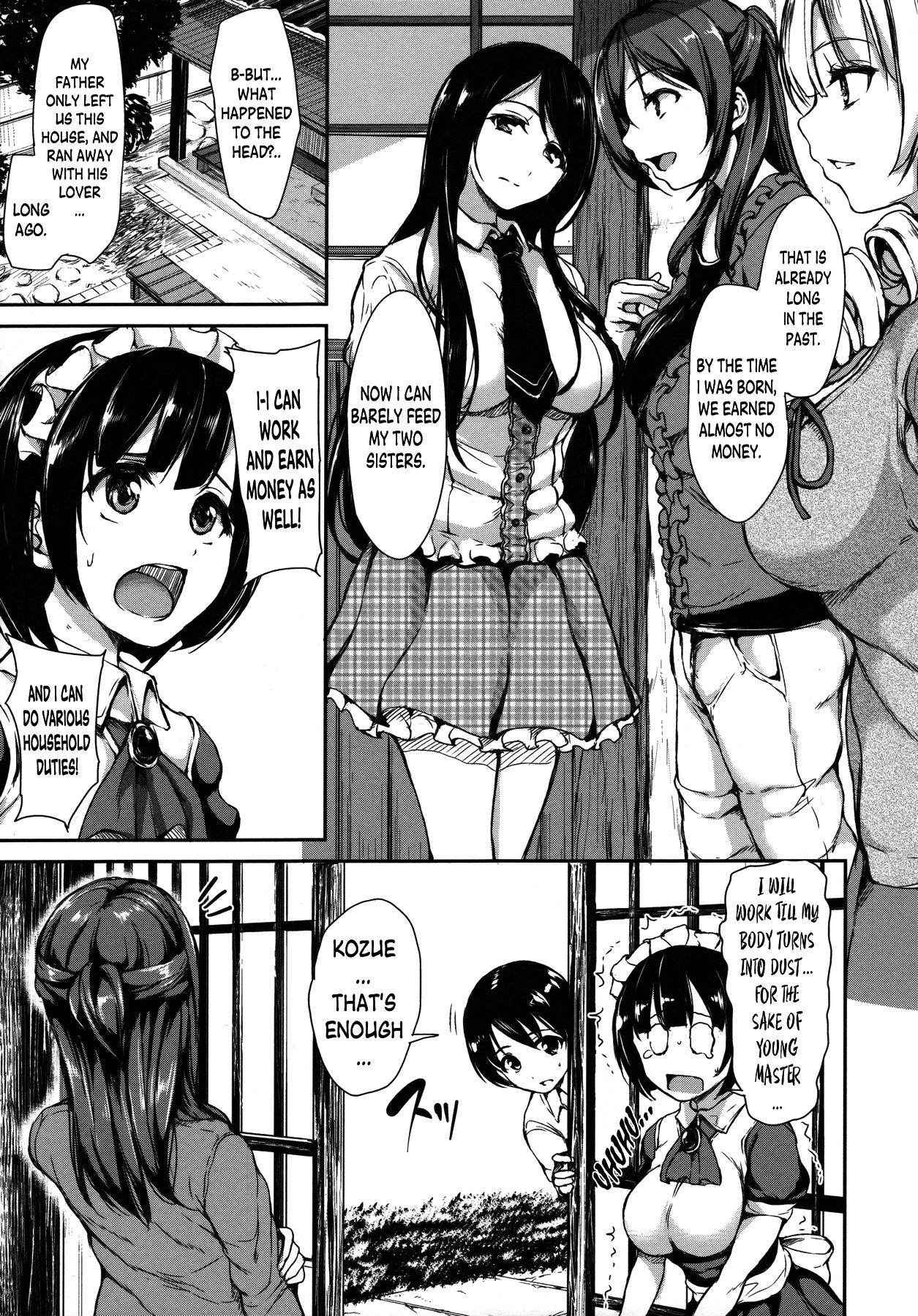 [Tachibana Omina] Fudeoro Sisters Ch. 1 (At Home Harem FudeoroSisters) [English] [Metaphrastes]