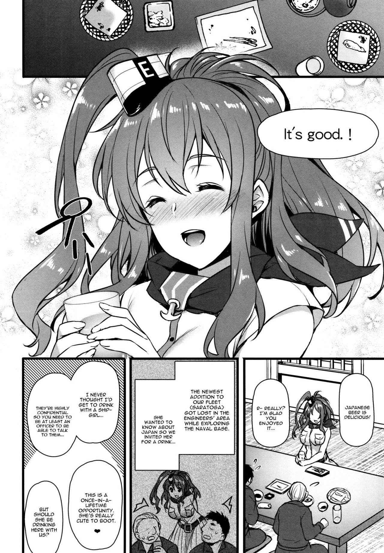 (C91) [Himeya (Abe Inori)] Deisui Sara-chan Omochikaeri Namahame Sex (Kantai Collection -KanColle-) [English] [constantly]