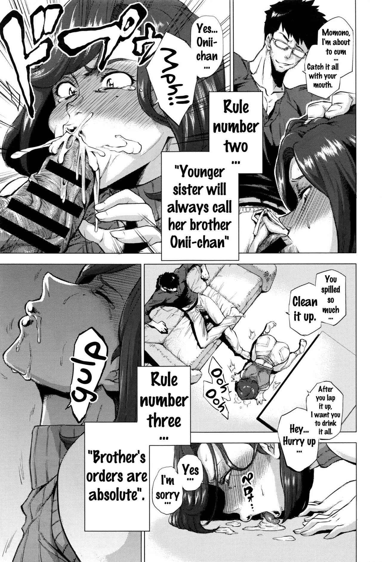 [Etsuzan Jakusui] Imouto Rule | Three Rules of a Younger Sister (COMIC Anthurium 2016-09) [English] {doujins.com}