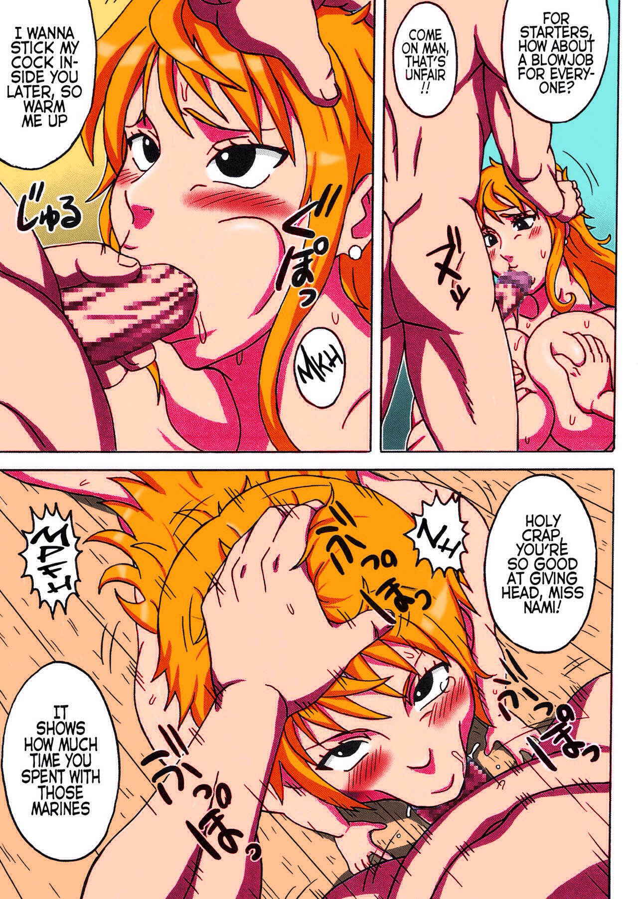 (COMIC1☆10) [Naruho-dou (Naruhodo)] Nami SAGA 2 (One Piece) [English] {doujin-moe.us} (Colorized)