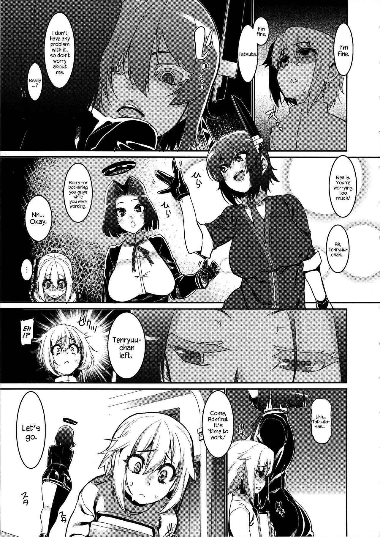 (C90) [HBO (Henkuma)] Chiisai Teitoku to Tatsuta to Tenryuu to (Kantai Collection -KanColle-) [English] {Hennojin}