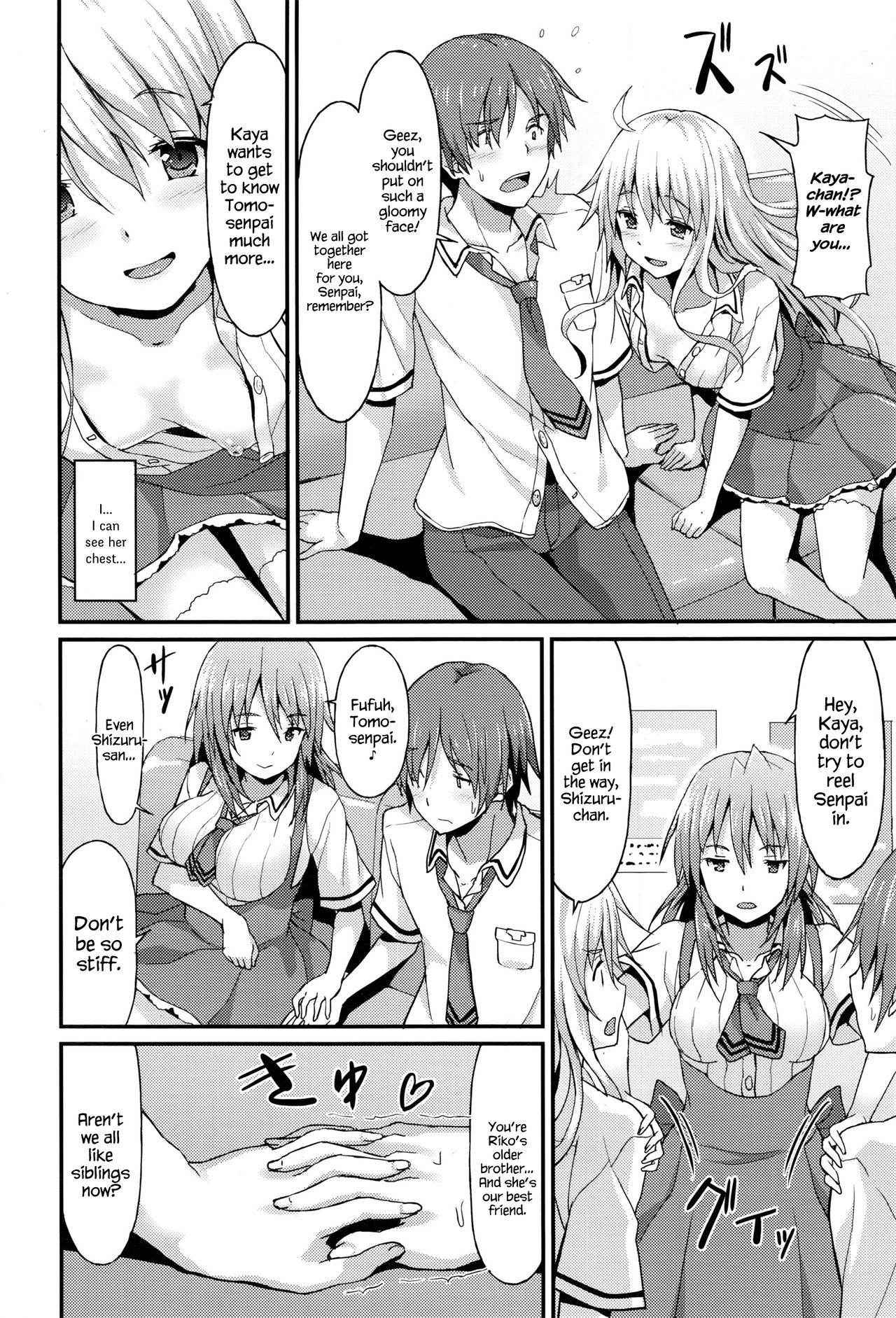 [Rasahan] Sister Friends Zenpen (Girls forM Vol. 12) [English] {Hennojin}