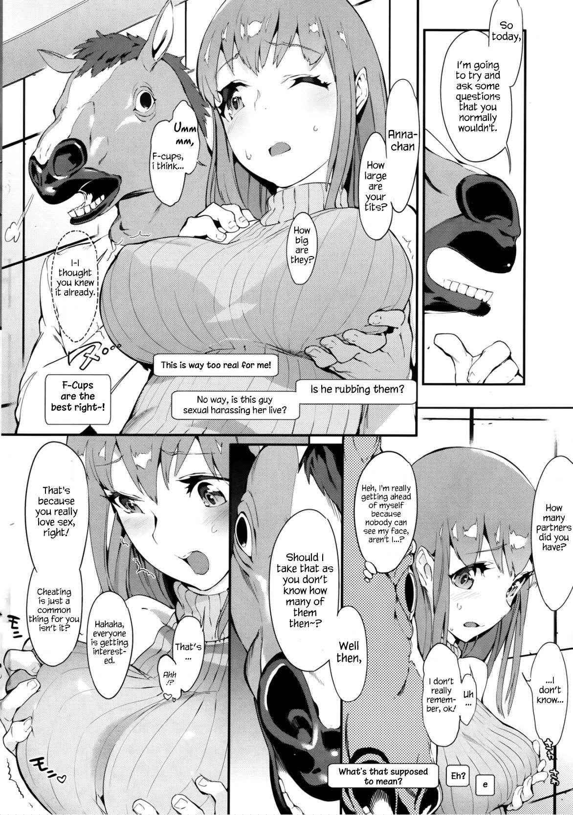 [Mikuron] Hamehame Douga On Air | Sex Video On Air (COMIC HOTMiLK 2013-08) [English] [Redlantern]