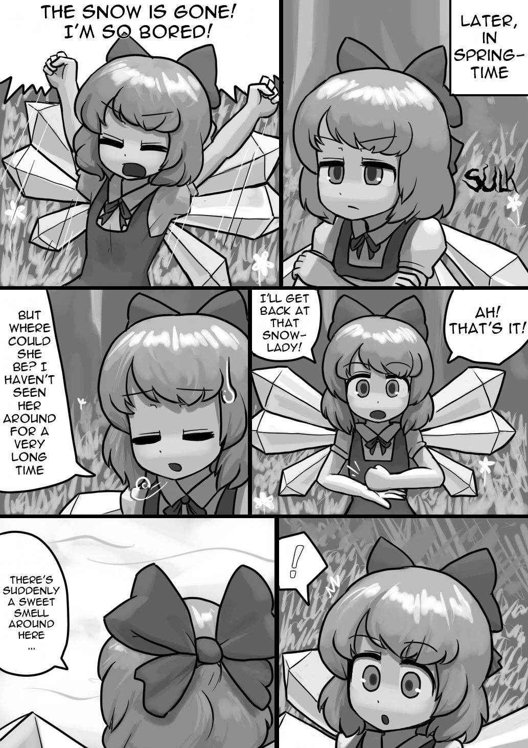 [Ninniku(Kari)] Chinko Cirno x Futsuu Letty no Suikan Manga (Touhou Project) [English]