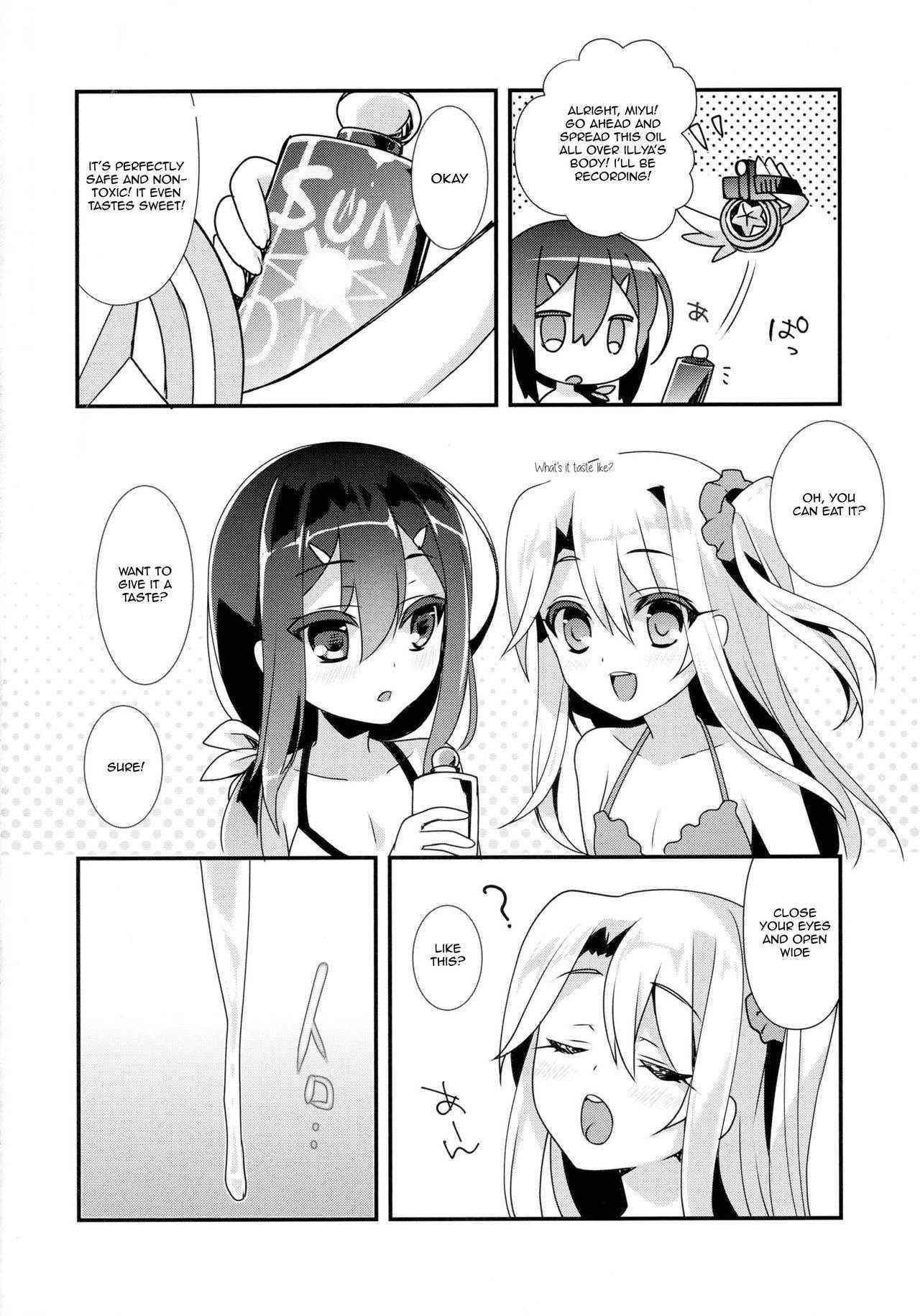 (C90) [hlz (Sanom)] Mahou Shoujo no Kaki Kyuuka | A Magical Girl's Summer Vacation (Fate/kaleid liner Prisma Illya) [English] [Salty Hometown Boys]