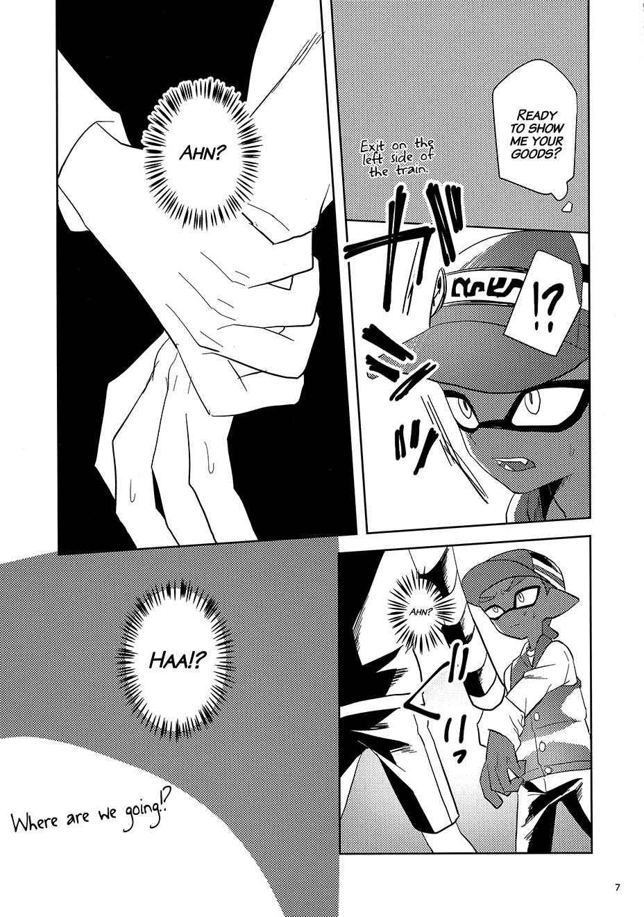 (CCOsaka109) [Wchees (C)] Chikan-kun to Hentai-kun | Pervert-kun and the Molester (Splatoon) [English] [bkpaws] [Decensored]