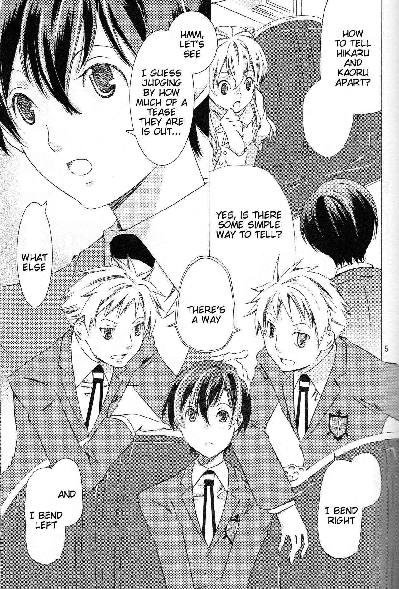 (Keikaku 0x0C) [Ichinichi Sanjou (Jinguu Kozue)] Hito de Mousou Suru no Iikagen ni Yamete Kudasai! (Ouran High School Host Club) [English] [Tigoris Translates]